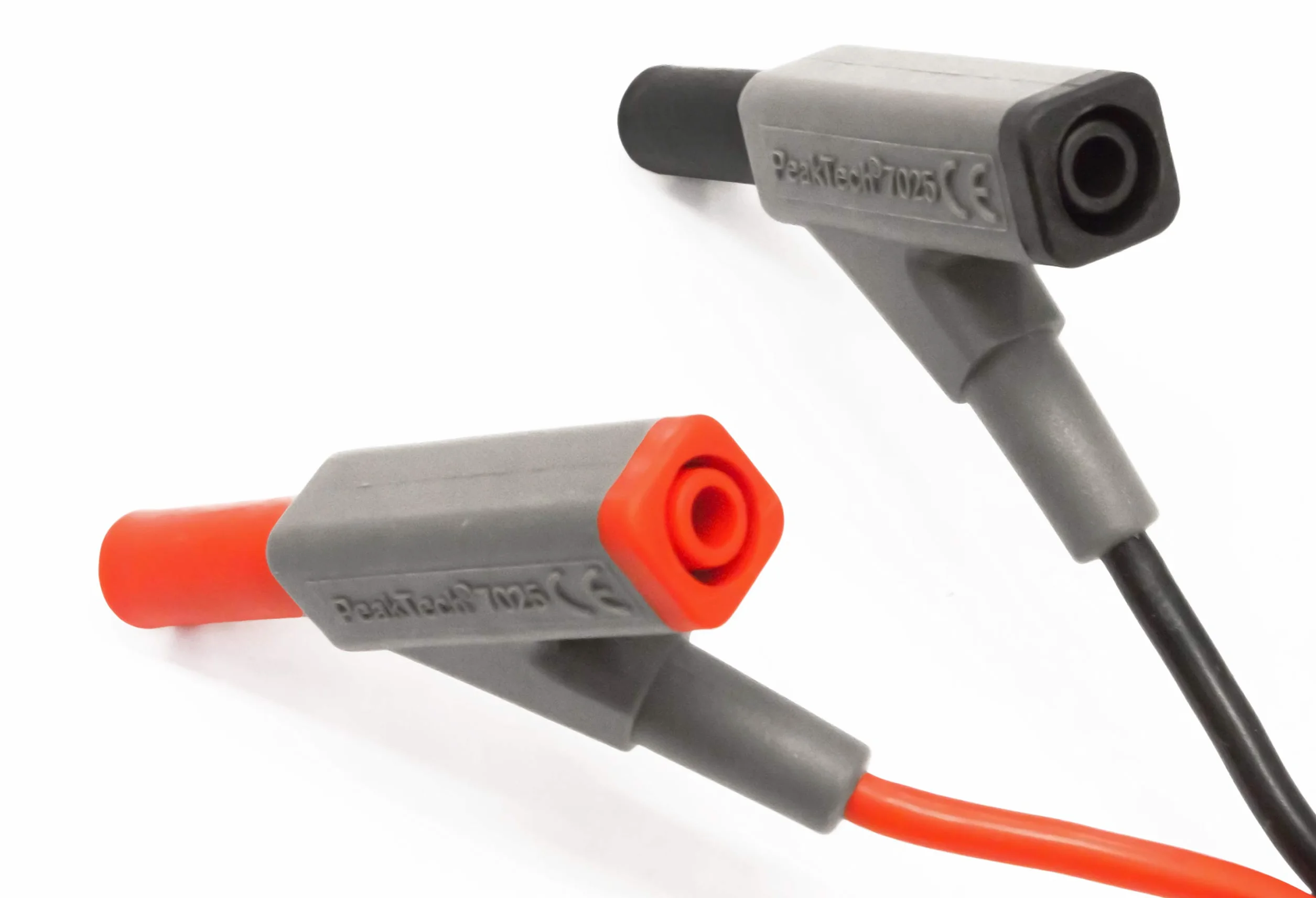 PeakTech P 7025 - Przewody pomiarowe ~ 1000 V / 16 A ~ z bezpiecznymi gniazdami 4mm i złączem