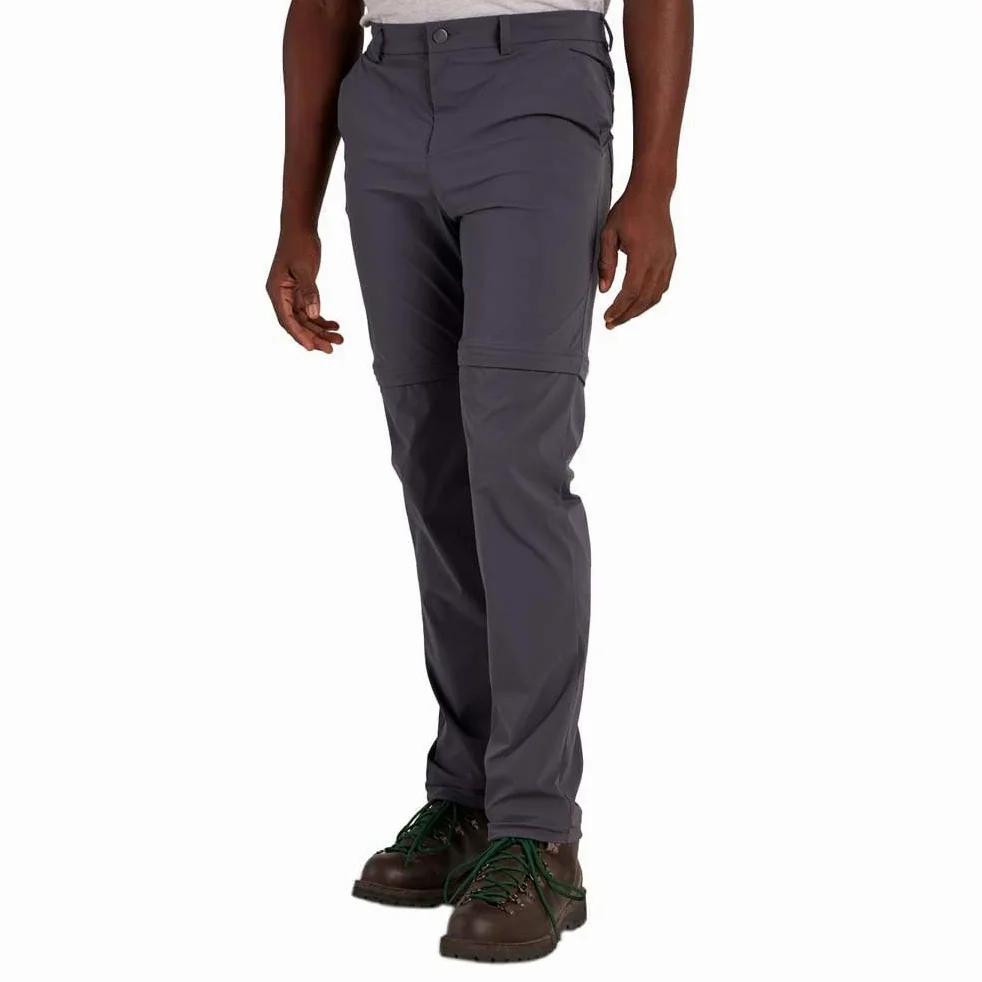 Marmot Meżczyzni Arch Rock Convertible Pant, Oddychające Spodnie Trekkingowe Zapinane na Zamek, Wodoodporne Spodnie Turystyczne, Długie Spodnie Z Odpinanymi Nogawkami, Dark Steel, 28