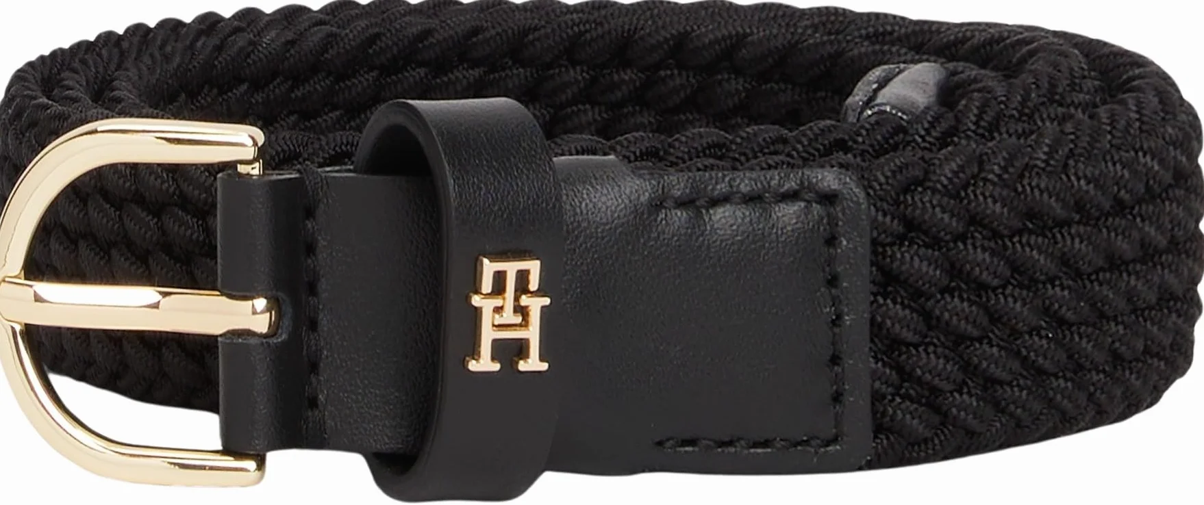 Tommy Hilfiger Damskie ESSENTIAL EFFORTLESS 2.5 ELASTIC AW0AW17973, czarne, 75, czarny (czarny), 75