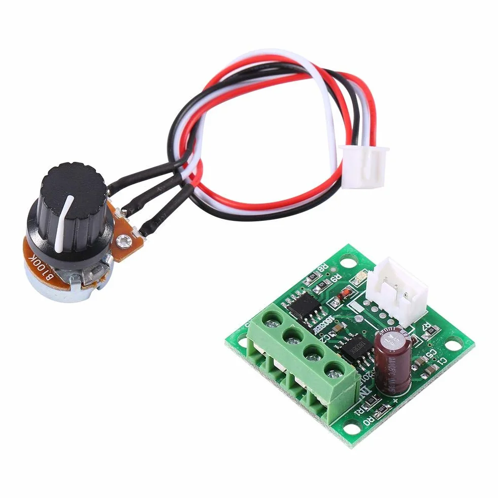 Regulator prędkości silnika PWM, niskie napięcie DC 1,8 V do 15 V 2A Mini regulator prędkości silnika DC Moduł sterujący silnikiem elektrycznym