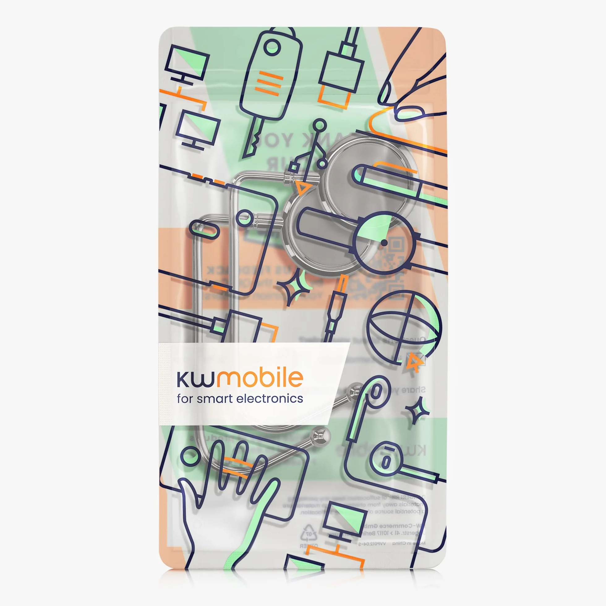 kwmobile Haczyki do torebki na stół zestaw 2 metalowych uchwytów czarny
