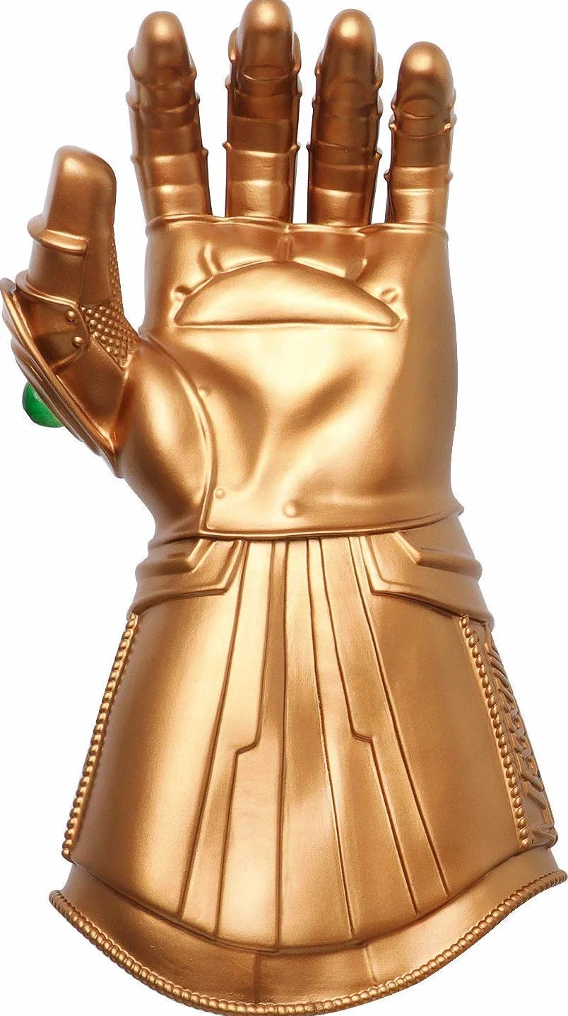 Super bohater Rękawiczka LED Light Up PVC Infinity Gems Kamienie Rękawiczki Zabawki Prezent dla Cosplay Halloween Rekwizyty