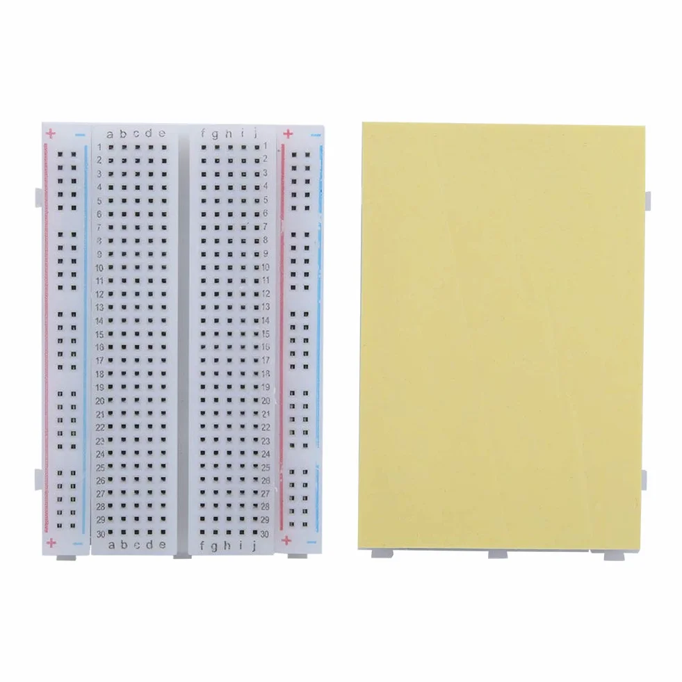 Płytka prototypowa wielokrotnego użytku, PCB 85 × 55 mm / 3,3 × 2,2 cala 400-punktowa płytka drukowana bez lutowania