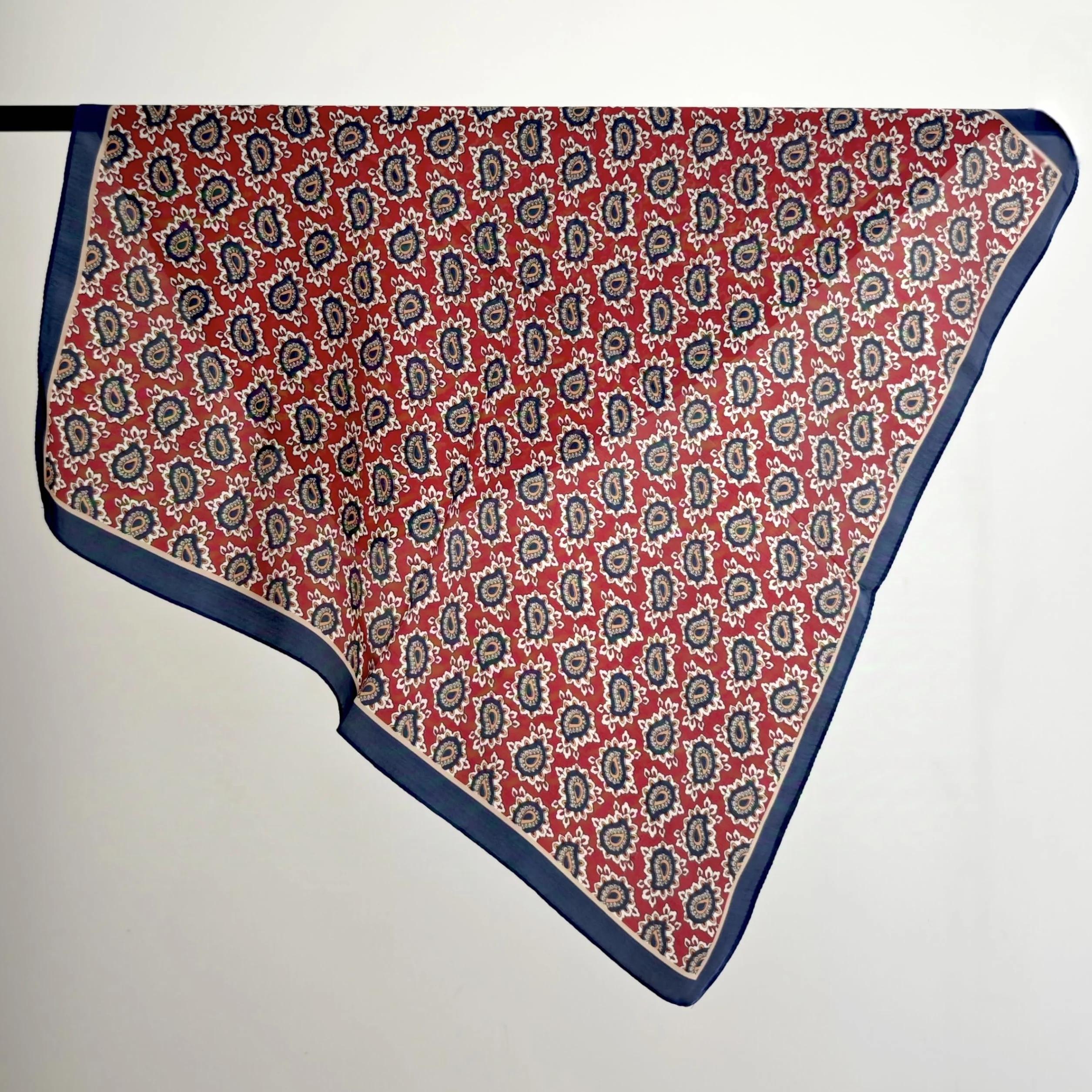 GIMIRO Kobiety 70 x 70 cm szalik symulowany jedwabny kwiaty szalik krawat pepitka bandana
