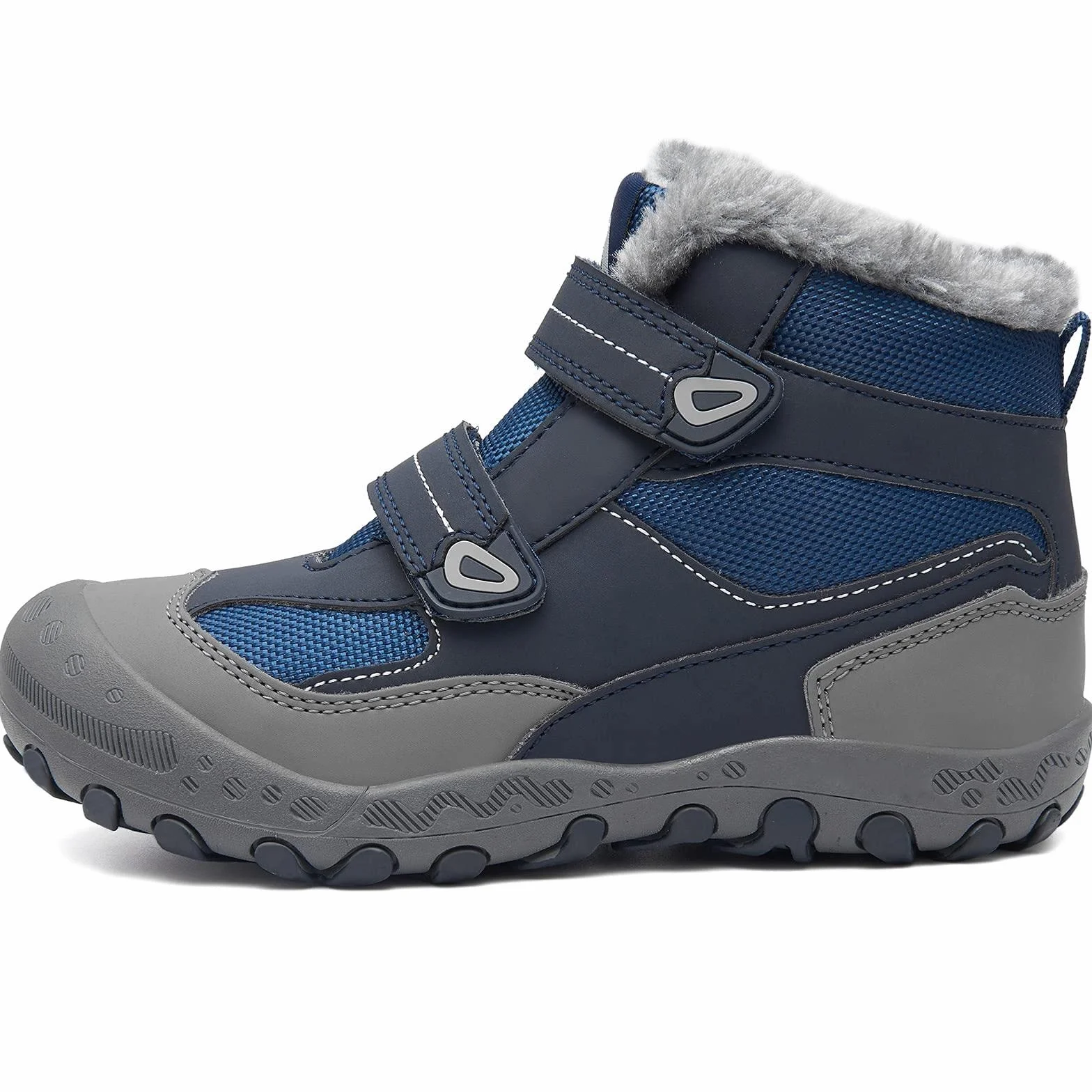 Mishansha Buty zimowe unisex dla dzieci, Granatowy, 28 EU