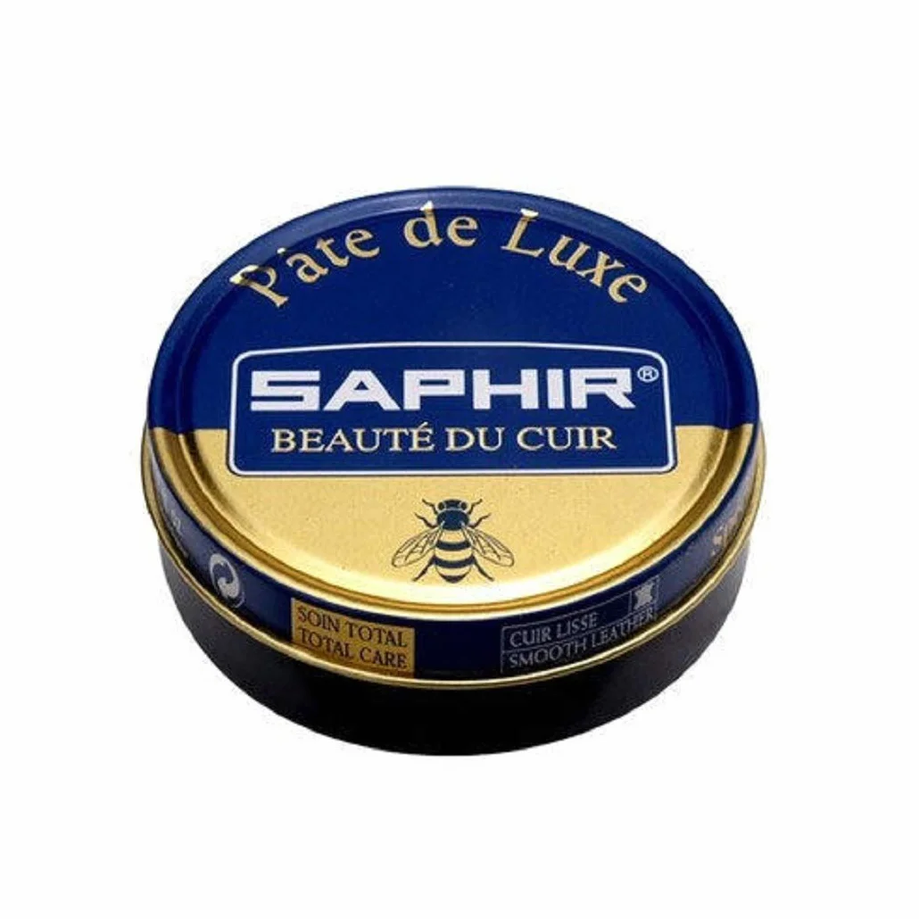 Saphir Beaute Du Cuir Pate De Luxe pasta do butów na wysoki połysk czarna