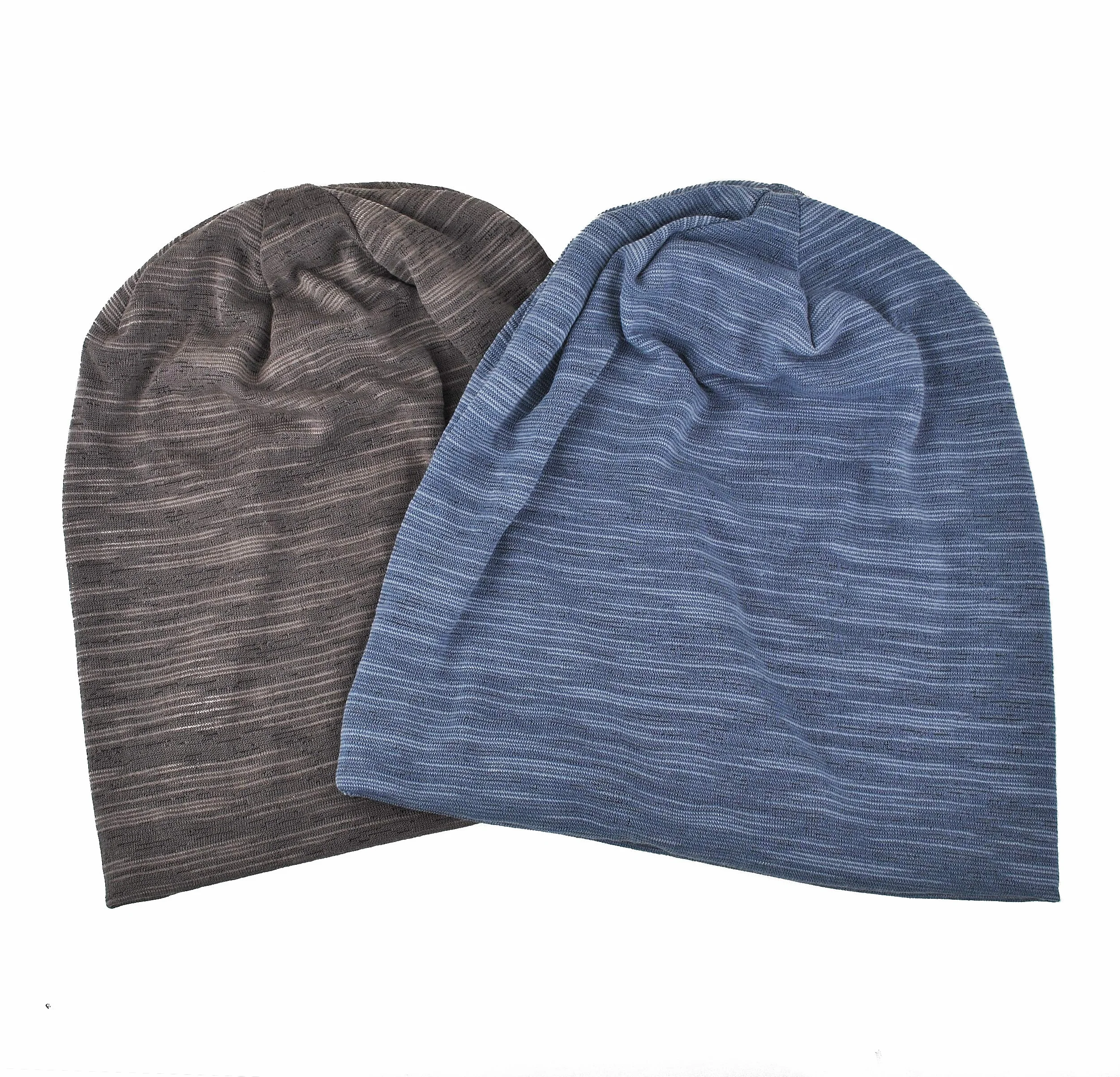EINSKEY Czapka unisex slouch beanie, cienka & oddychająca, lekka dzianina na sezon przejściowy, dla biegaczy/rowerzystów/osób po chemii (54-59 cm)