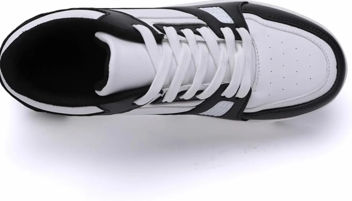 Buty na kółkach Chłopcy Dziewczęta Nastolatek Łyżwy Buty z 4 Kołami Trampki Chowane Buty Dorośli Odpinane Buty Skateboardowe Buty Deskorolka Buty