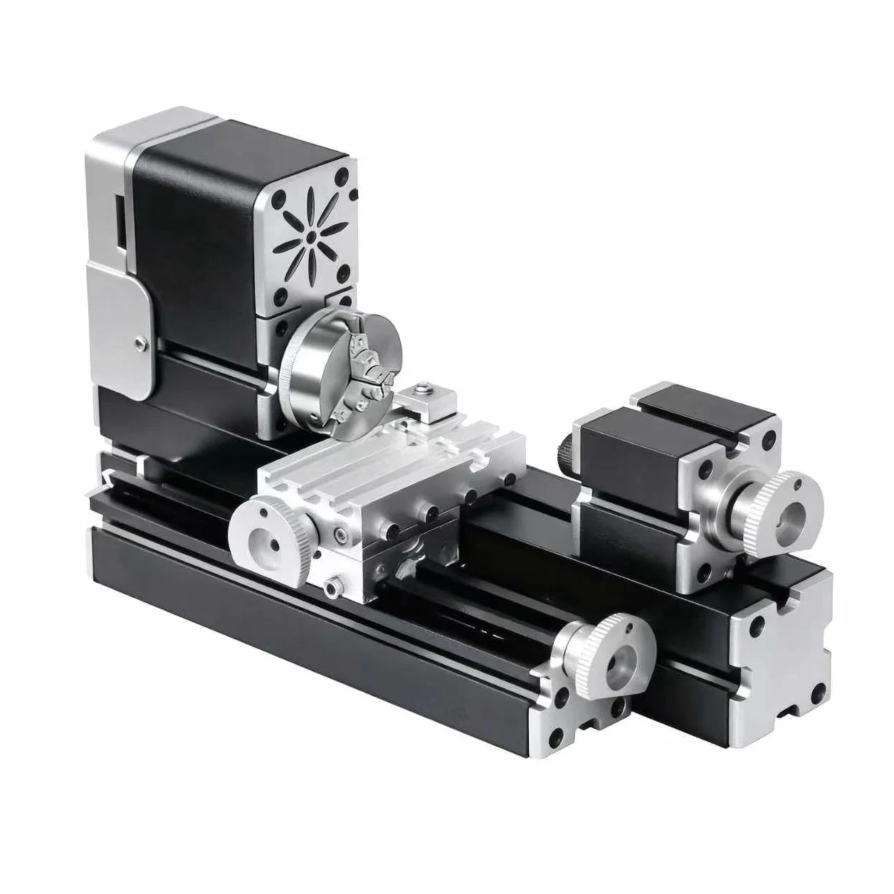 Miniaturowa tokarka 36 W 20000 obr./min Mini metalowa tokarka do hobbystów obróbki drewna