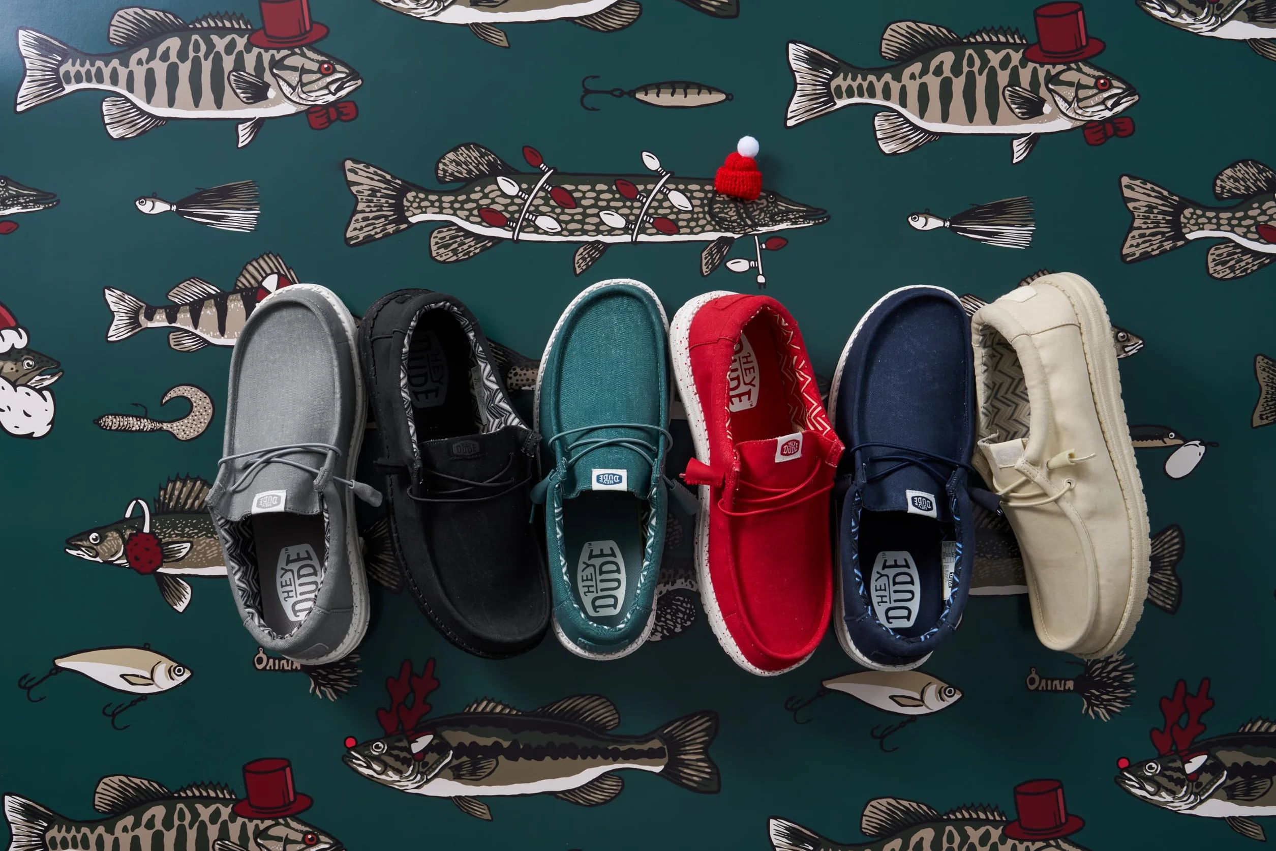 HEYDUDE Mężczyźni Wally Canvas Moccasin