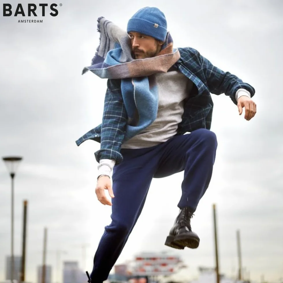 Barts Haakon Turnup Beret Mężczyźni