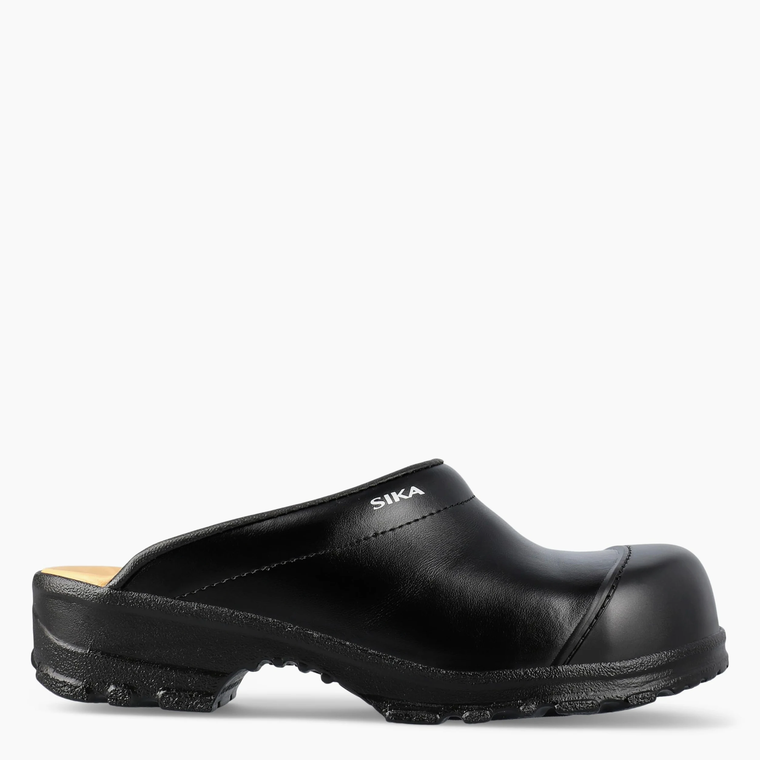 SIKA Unisex Flex LBS chodaki robocze, szerokie dopasowanie, z miękką wkładką z pianki i skóry, buty skórzane Permair, wzornictwo ProNose, amortyzujące wstrząsy chodaki bezpieczeństwa do przemysłu