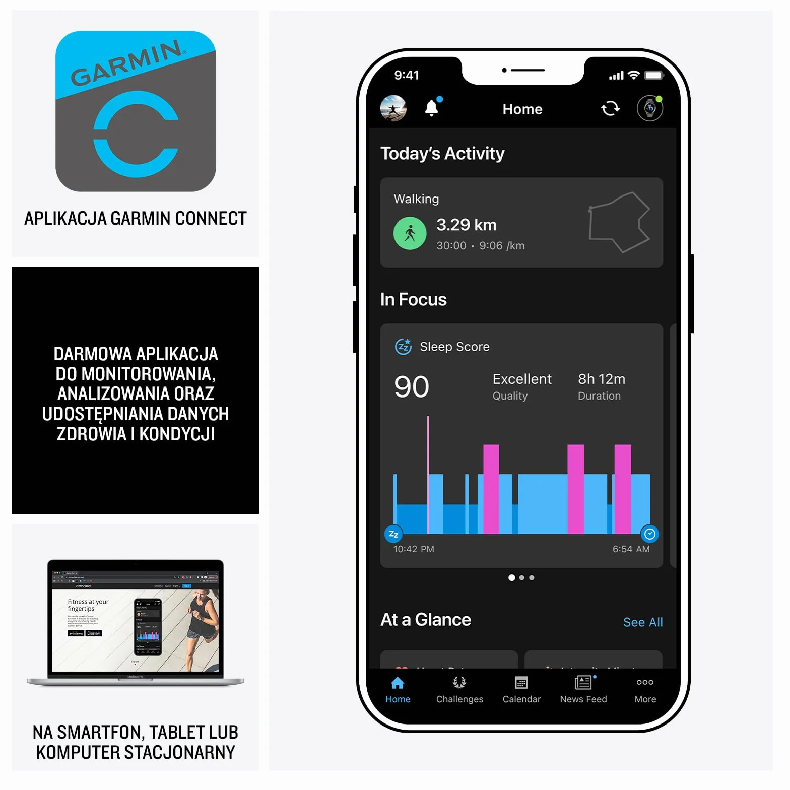Garmin Instinct 3 [odnowiony], wytrzymały smartwatch GPS 50 mm, wbudowane aplikacje sportowe i monitorowanie zdrowia, latarka LED, odporny na wstrząsy, 10 ATM, czas pracy baterii do 24 dni, czarny