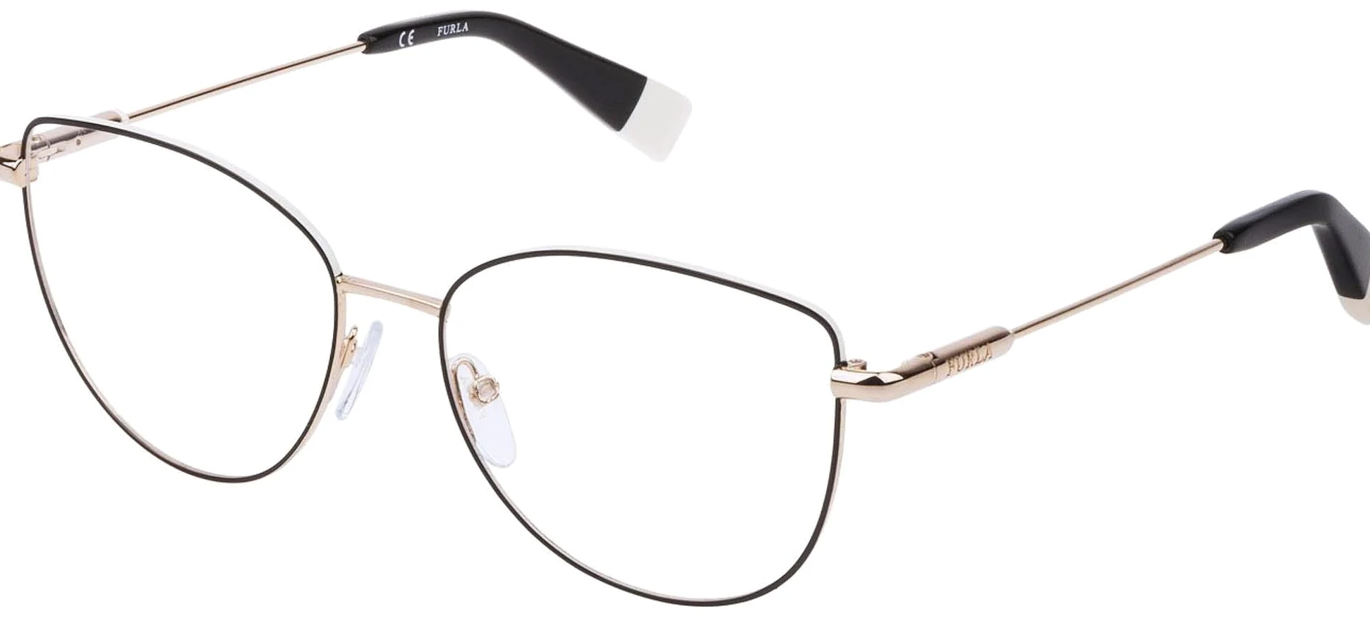 Furla VFU301 0301 54 złote okulary unisex oprawka