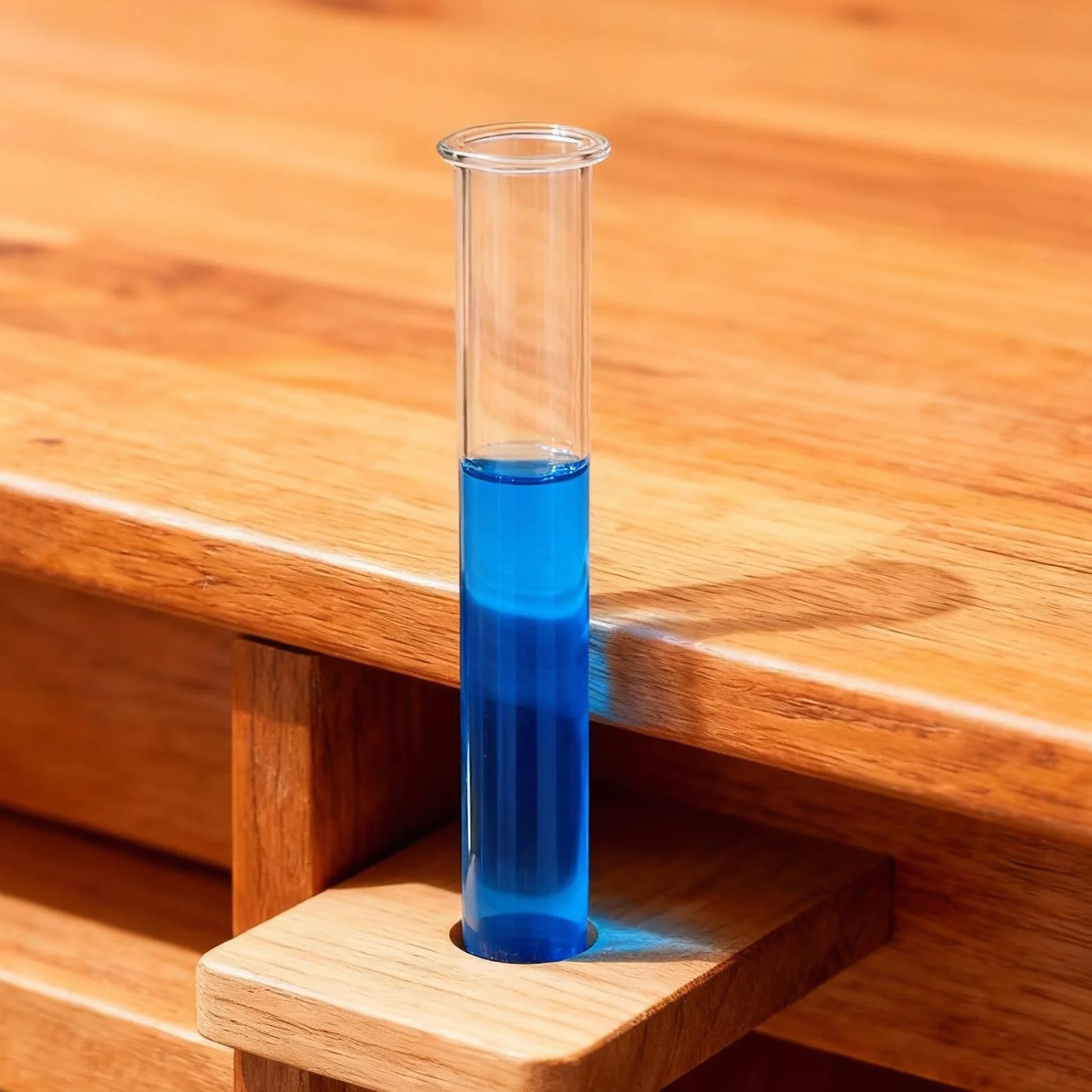 Akrylowe probówki przezroczyste 12 cm do laboratorium chemii biologii