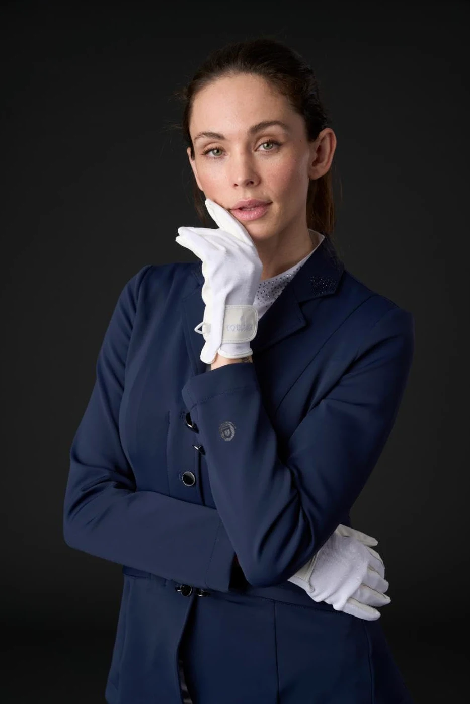 Equipage Damska kurtka turniejowa Monroe Navy