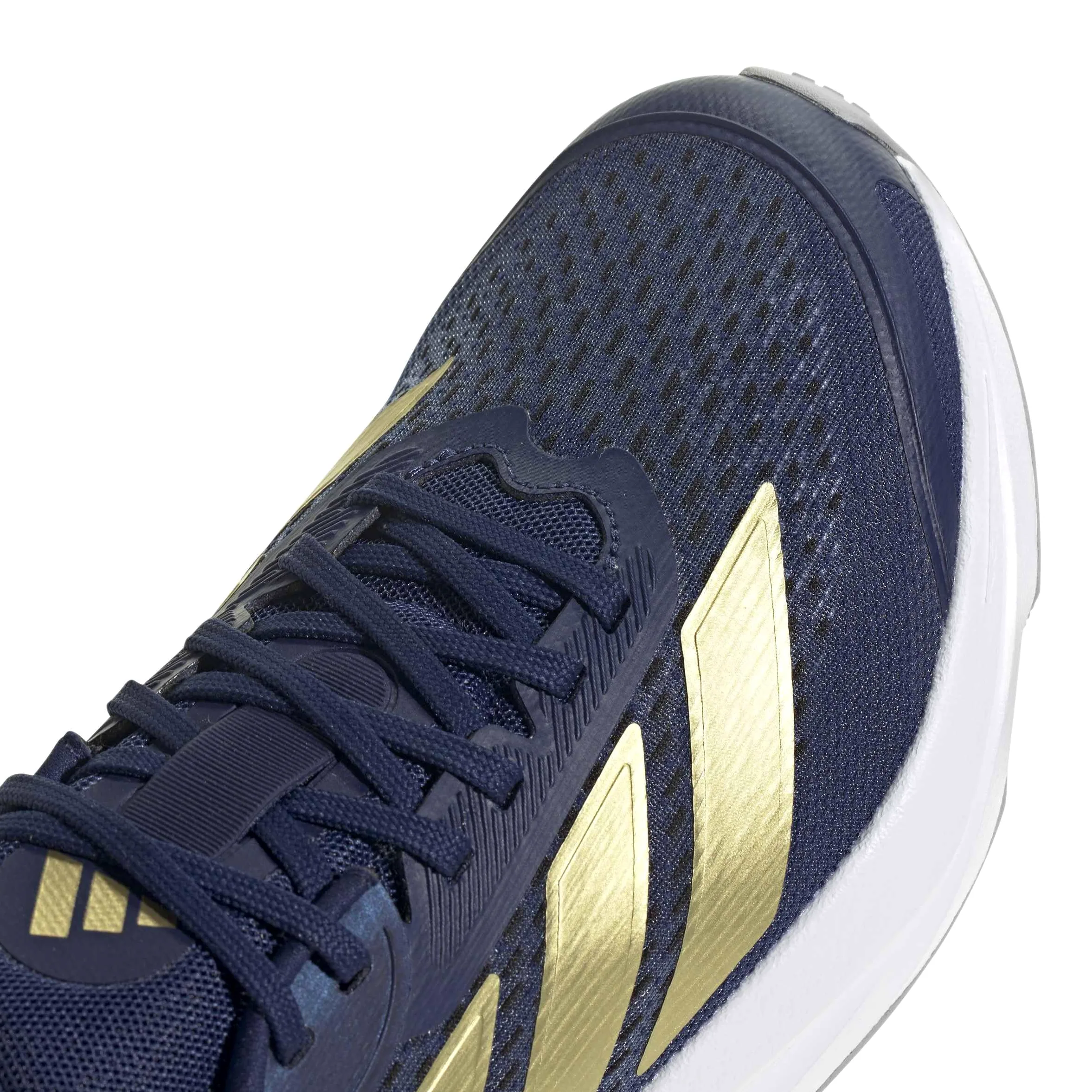 adidas Kobiety DURAMO SL 2 Running Shoes, dark blue/gold met./halo silver, 44 EU