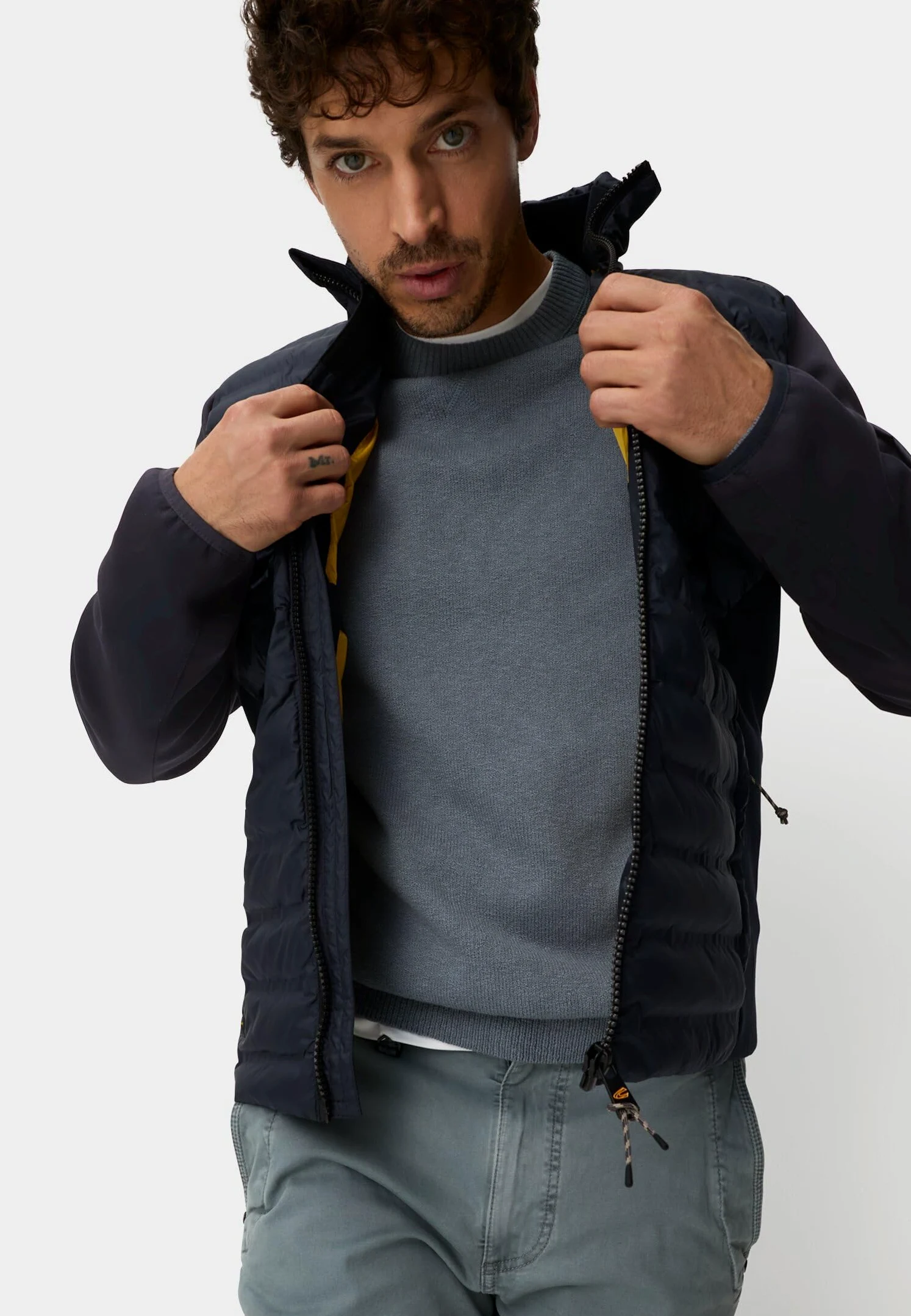 camel active Kurtka Mężczyźni 430410-7n88