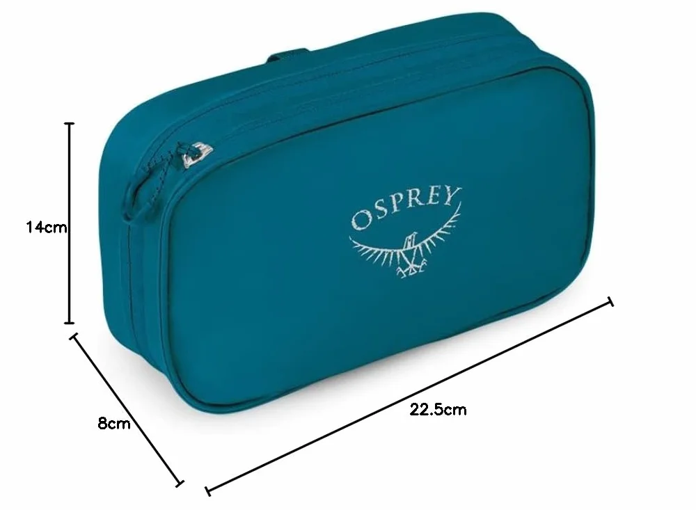 Osprey Ultralekki organizer na zamek błyskawiczny akcesoria unisex - Travel Waterfront Blue O/S