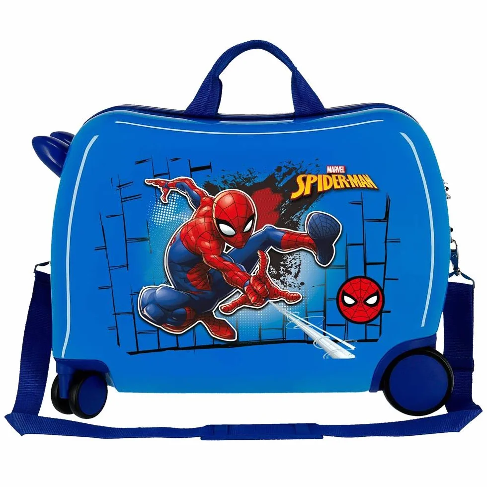 Marvel Spiderman Red, czerwony, 50x39x20 cms, Walizka dziecięca