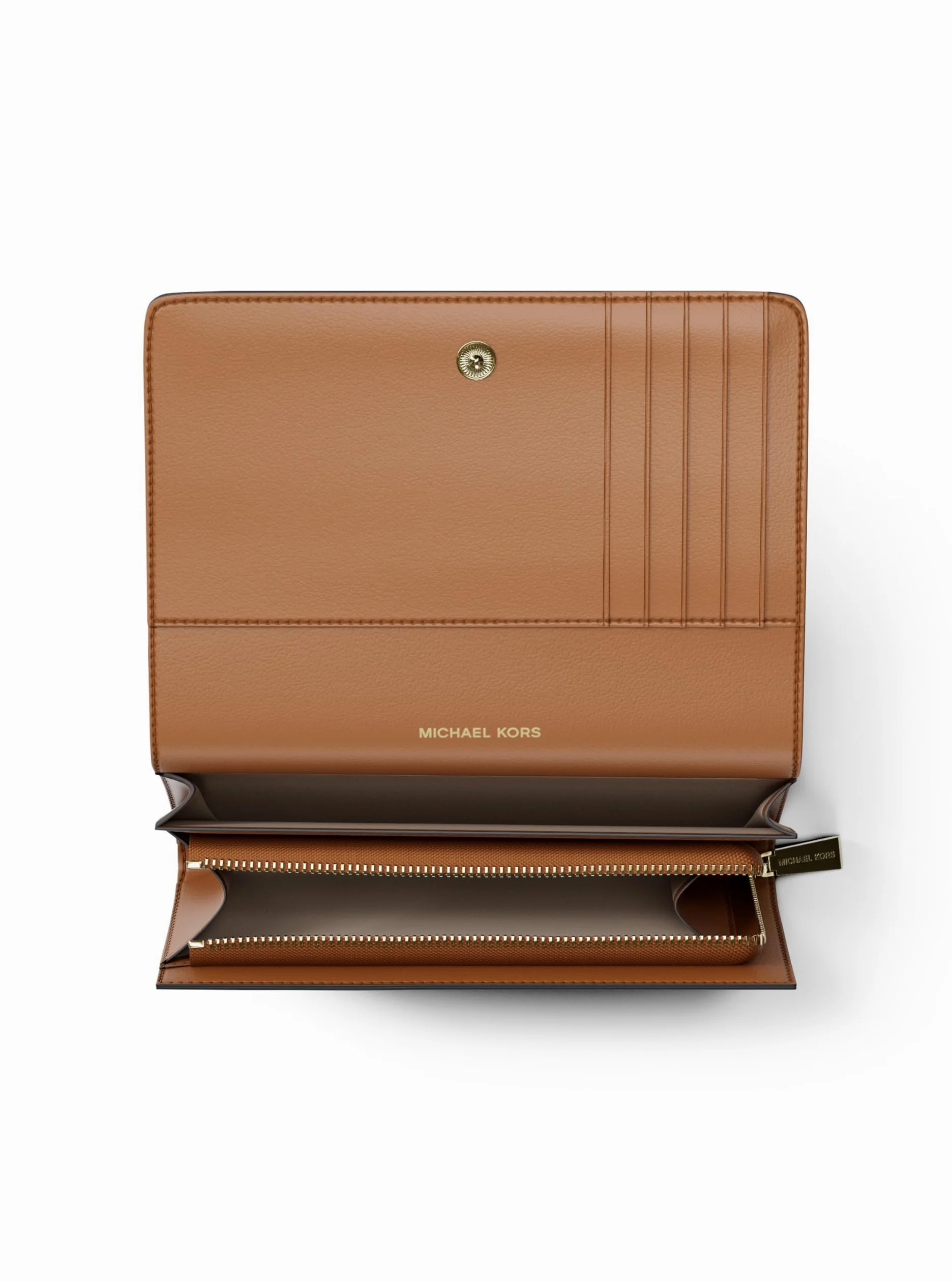 Michael Kors Damski portfel na monety Lg, BRN/żołędzie, jeden rozmiar