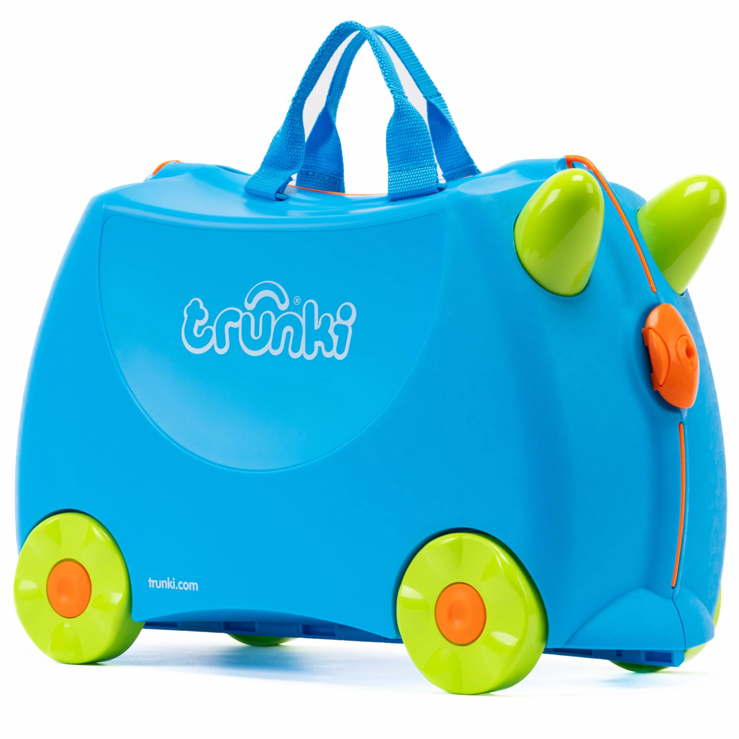 Trunki Collection Terrance Walizka Dziecięca 46 x 20.5 x 31 cm Niebieski Zielony