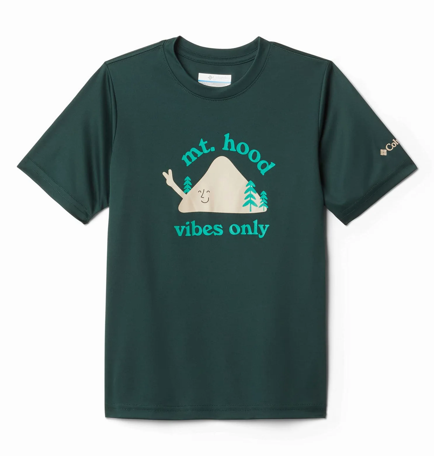 Columbia Koszula Chłopcy Edisun Trail Short Sleeve Graphic Tee