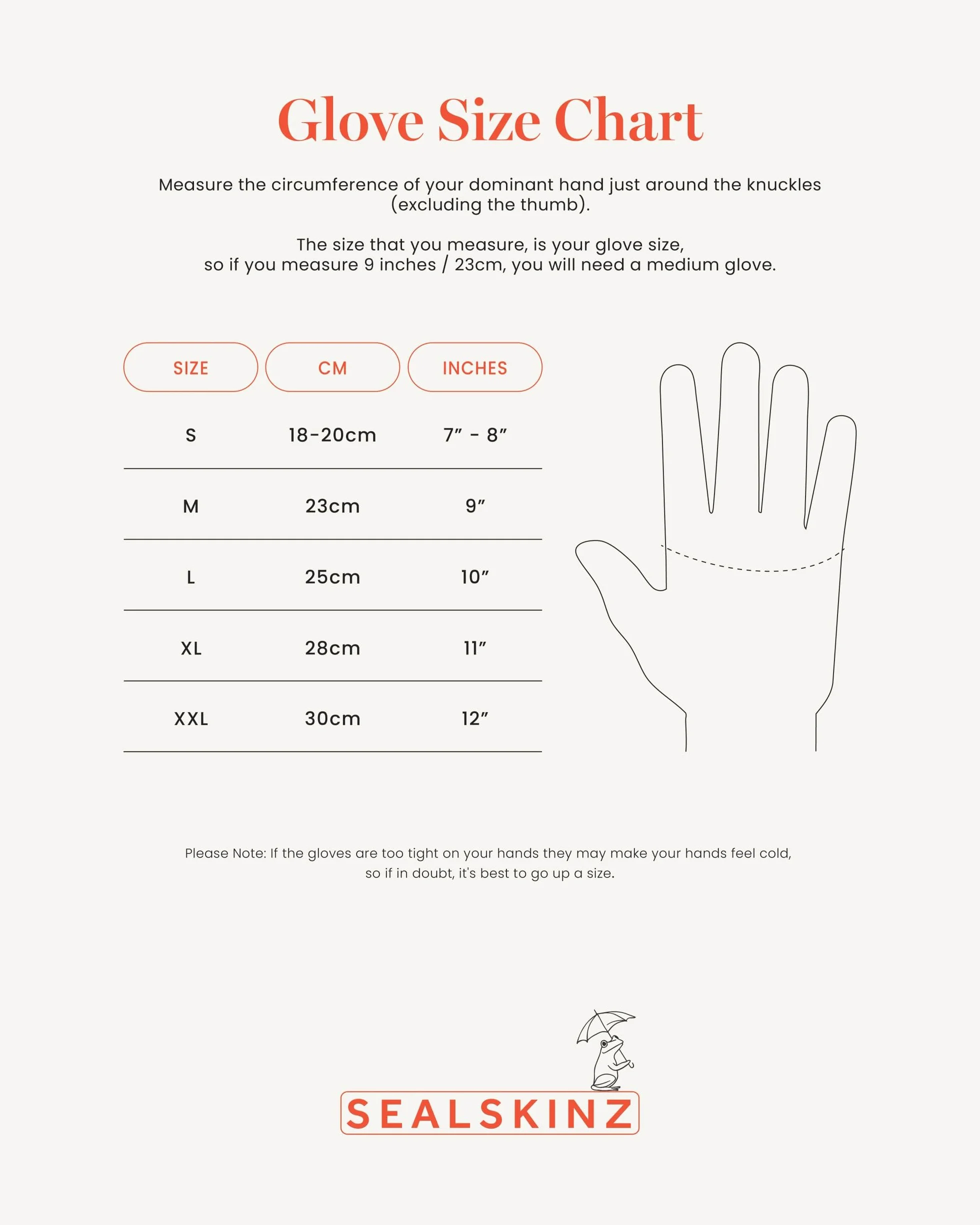 SEALSKINZ Unisex Wodoodporna rękawica dzianinowa na każdą pogodę Ultra Grip - czarna, S