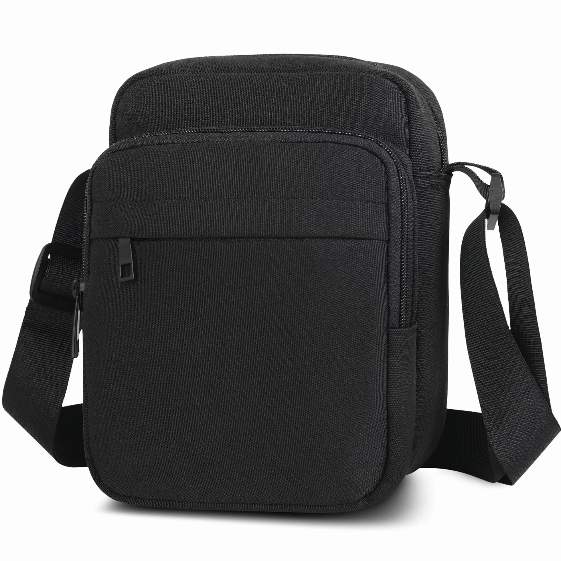 Męska torba na ramię, wodoodporna torba crossbody z zamkiem błyskawicznym i regulowanym paskiem, lekka podróżna torba boczna dla mężczyzn i kobiet, do pracy na świeżym powietrzu, na zakupy, do