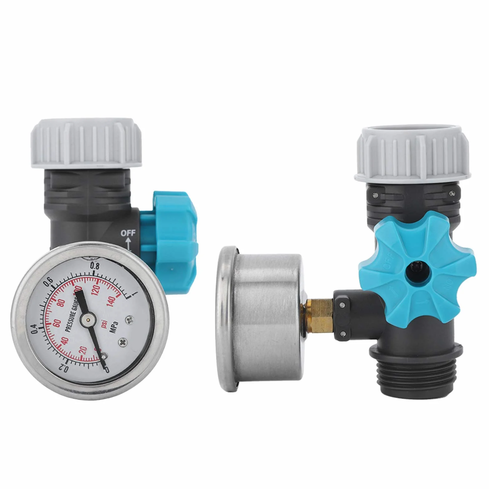 Regulowany zawór regulacji ciśnienia wody G3/4 cala z manometrem regulator nawadniania ogrodu szklarniowego, regulator ciśnienia wody, reduktor ciśnienia, zawór redukujący ciśnienie