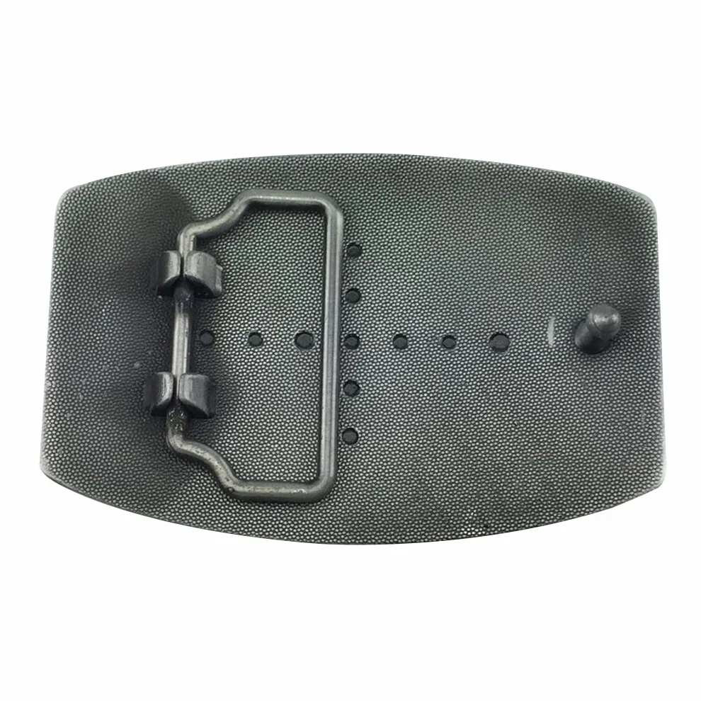 LKMY Cocky odlewany ciśnieniowo chrom wykończenie metalowe, zachodni pasek klamra amerykański styl indyjski (czerwony), rozmiar: klamra: około 3,5 x 2,7 cala (9 cm x 7 cm)