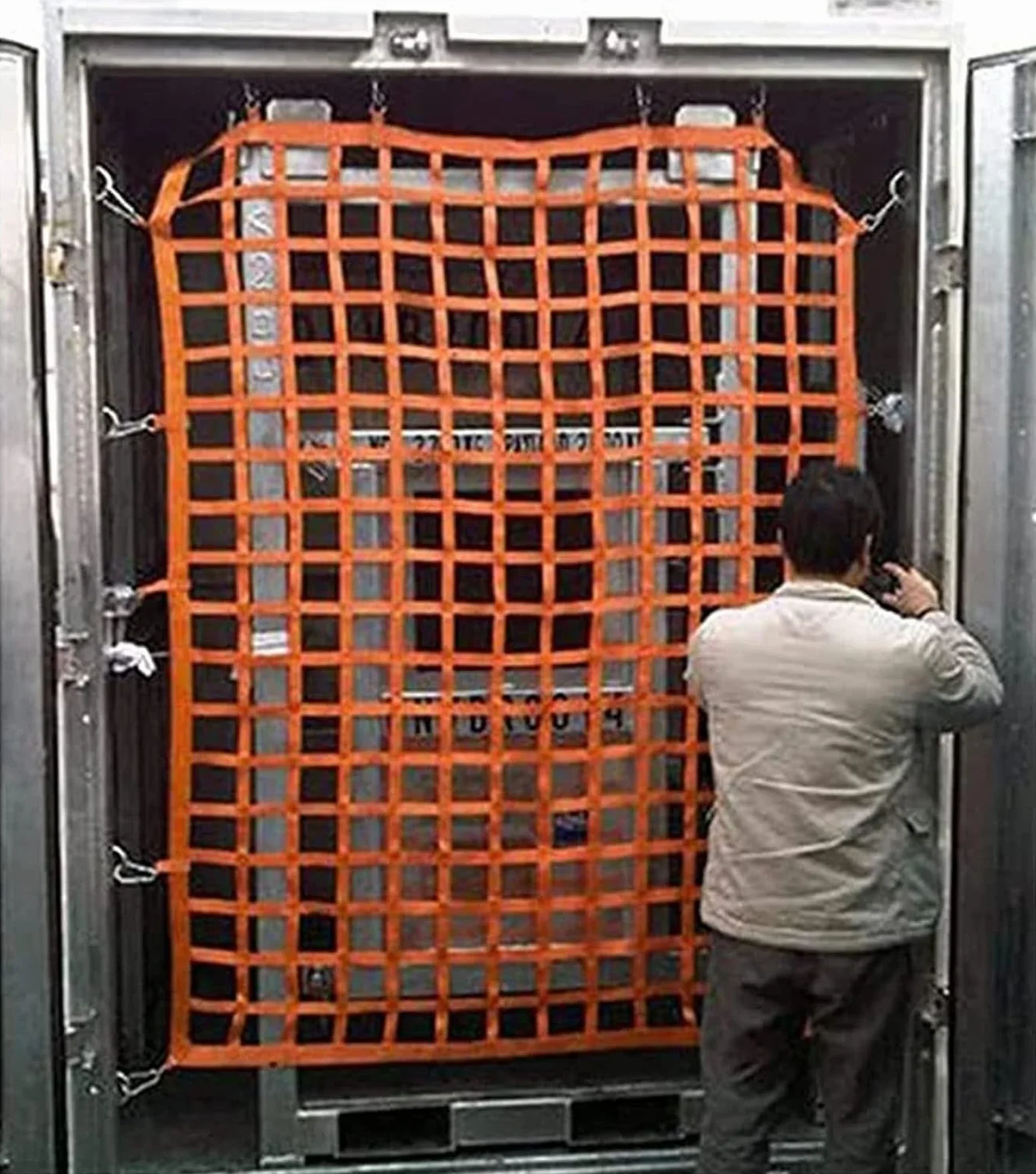 Cargo Lifting Nets, Pallet Cargo Nets, Lifting Nets Heavy Loads, Sling Hanging Nets, Sling Lifting Nets (Size : 1.5 X 1.5M/Mesh 10cm/Load 2t)