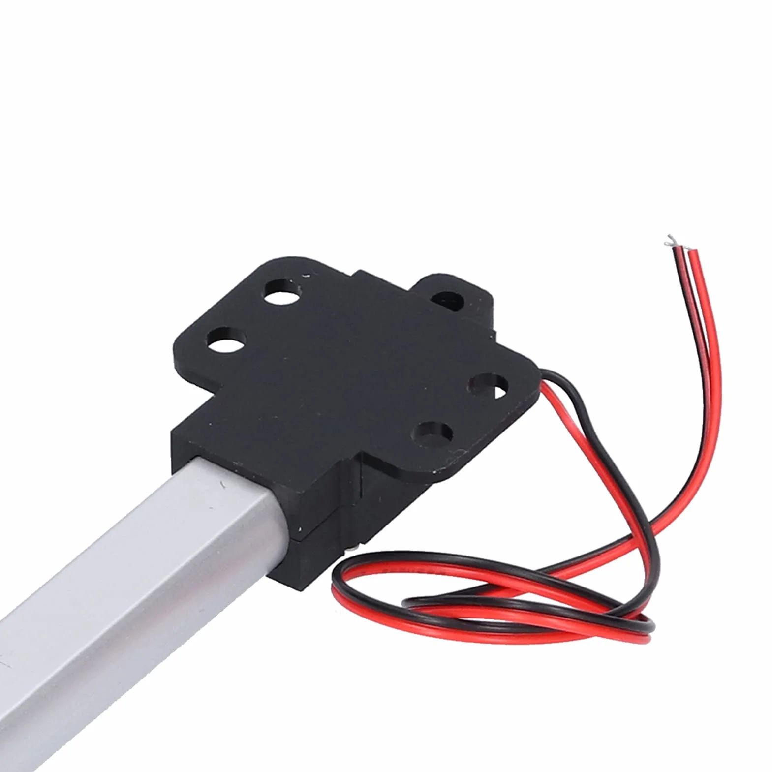 Siłownik Liniowy 100mm 12V, Niski Poziom Hałasu Ochrona Przed Zwarciem Mini Elektryczny Siłownik Liniowy, Wyłącznik Krańcowy Siłownik Liniowy(Skok 100mm-4mm/s-150N)