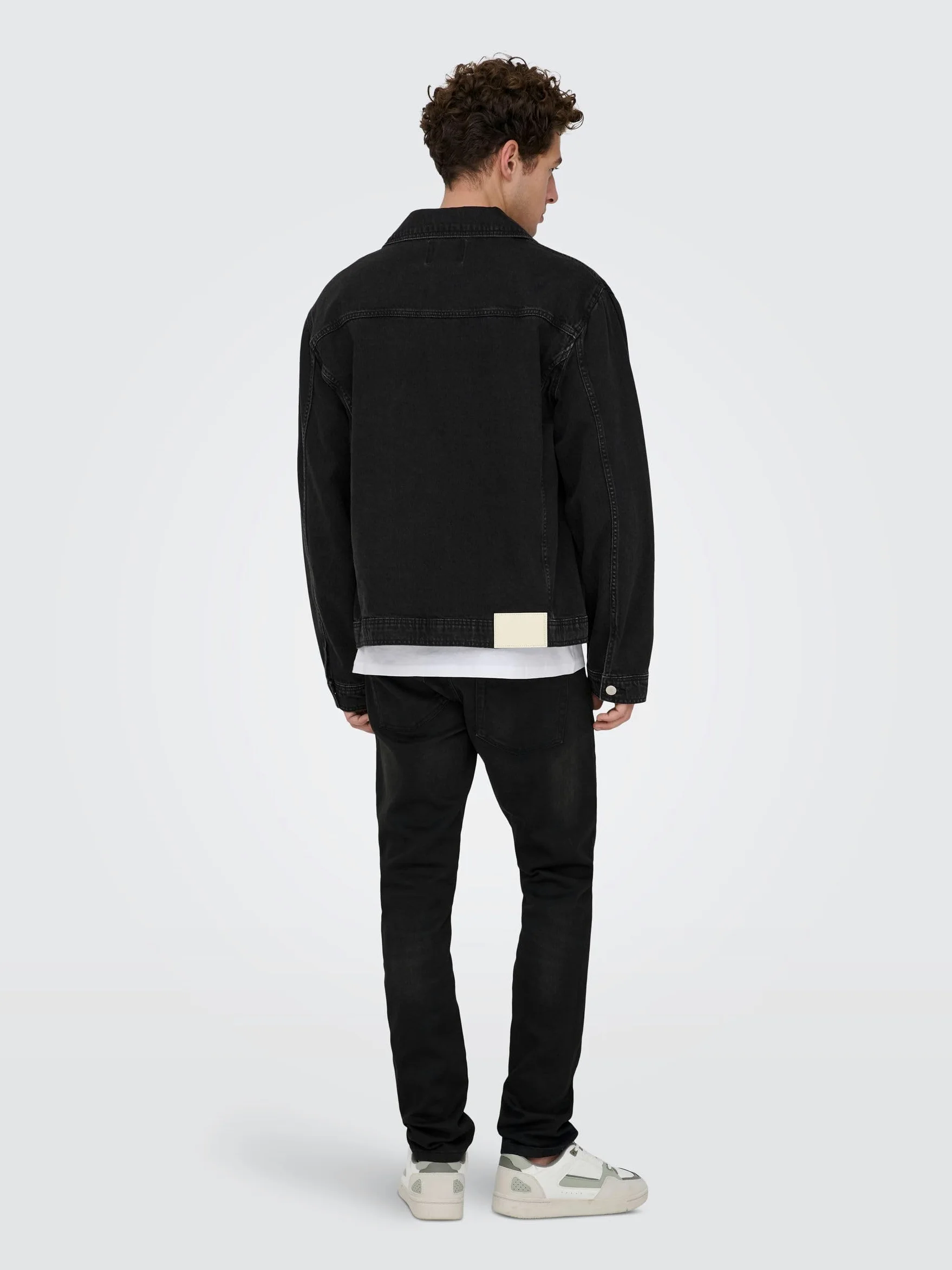 ONLY & SONS Onswarp Grey Dcc 2051 Noos Dżinsy skinny Mężczyźni