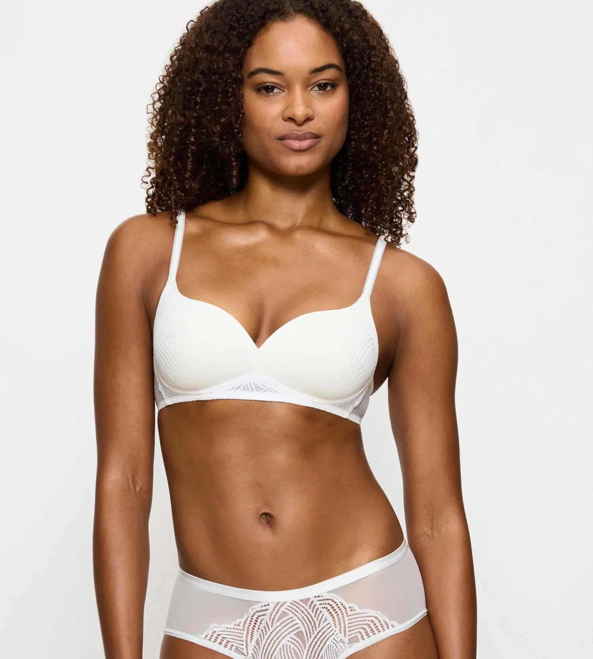 Triumph Delightful Spotlight P biustonosz damski, Silk White, 80C