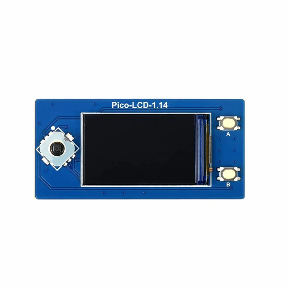 Waveshare 1.14inch LCD Display Module For Raspberry Pi Pico 65K RGB Colors 240×135 Pixels with SPI Interface Embedded ST7789 Driver Using SPI Bus IPS Screen