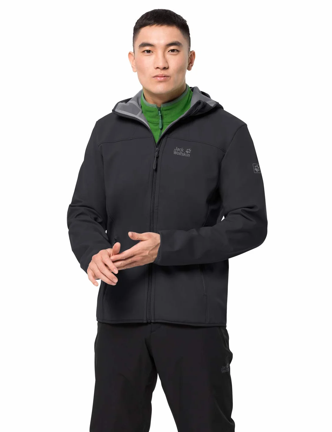 Jack Wolfskin Men's Northern Point, Black, XL