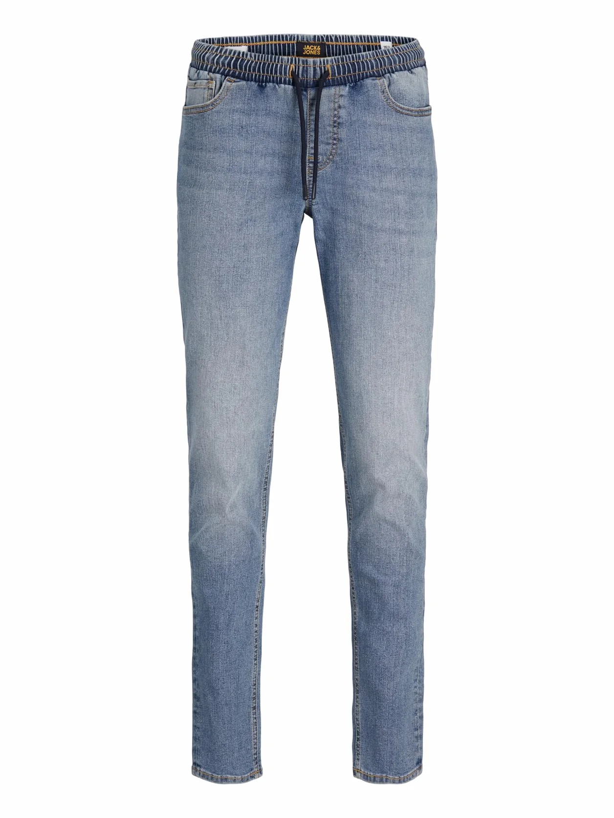 JACK & JONES Jjiglenn Jjelasticated Mf 995 Noos Mni - spodnie jeansowe Chłopcy