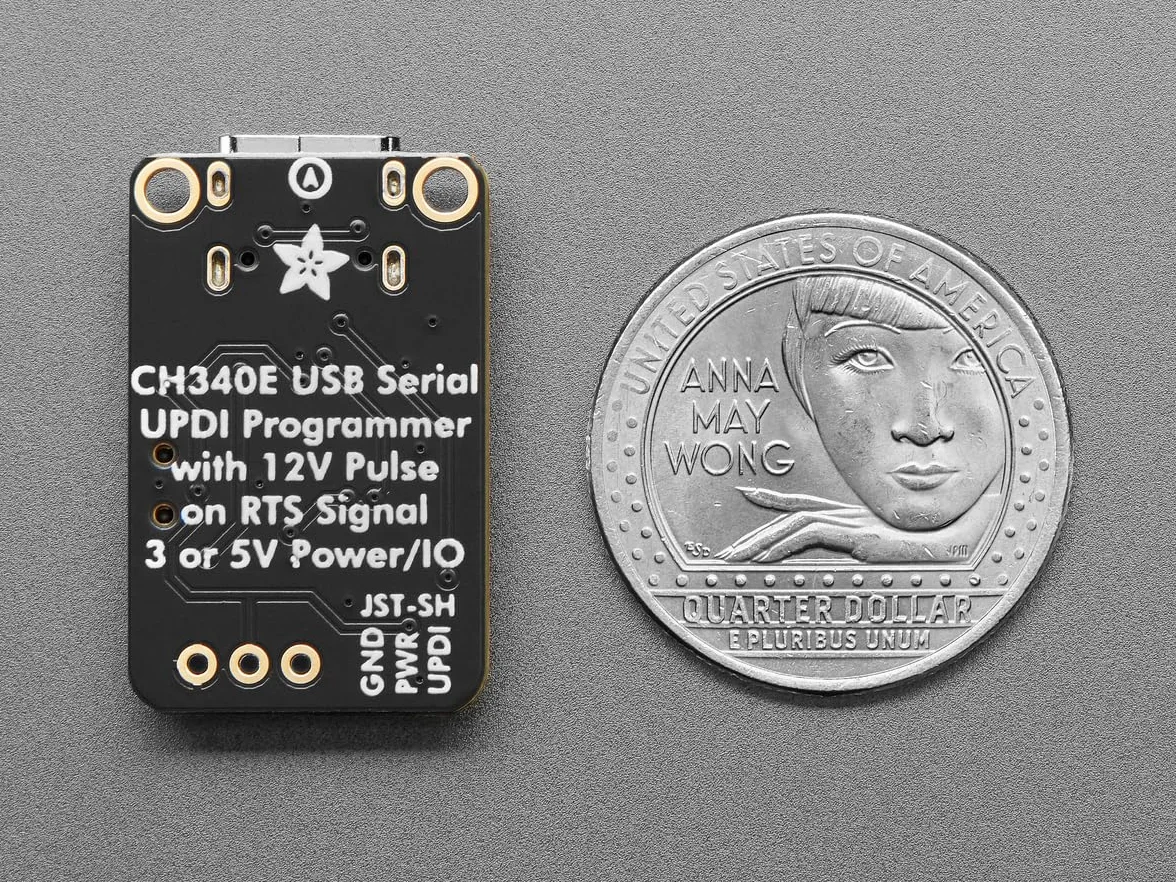 Adafruit High Voltage UPDI Friend, USB Serial UPDI, 5893