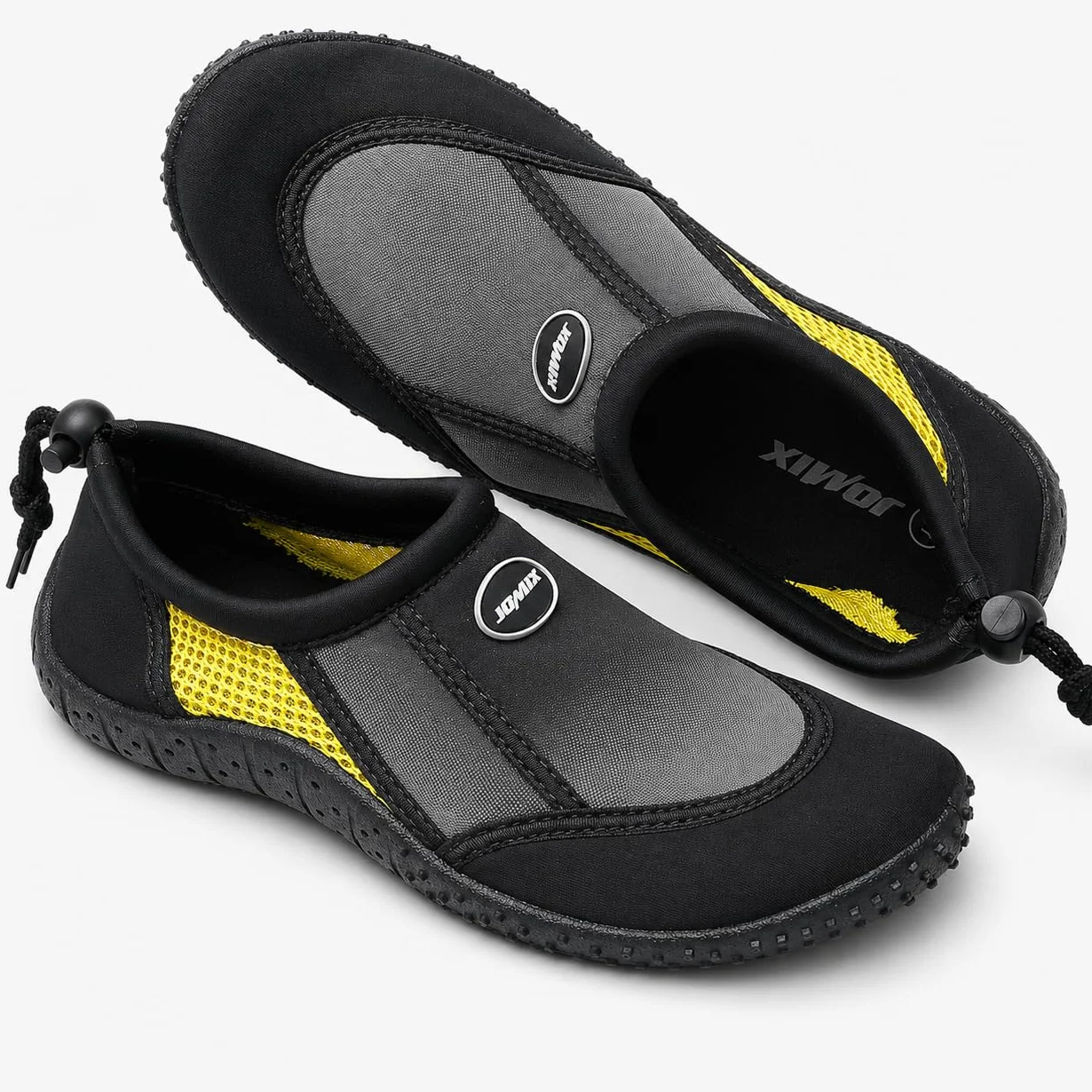 JOMIX Buty Rock Mężczyźni Buty Morze Nurkowanie Mężczyźni, Szary, 43 EU