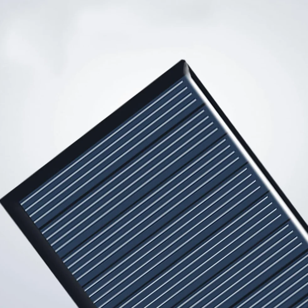 Mini panel słoneczny, mikro moduł słoneczny, mały panel słoneczny, polikrystaliczny krzem, odpowiedni do rowerów solarnych, plecaków solarnych, lamp trawnikowych, lamp, 5 sztuk, 80 x 45 mm, 5 V 100 mA