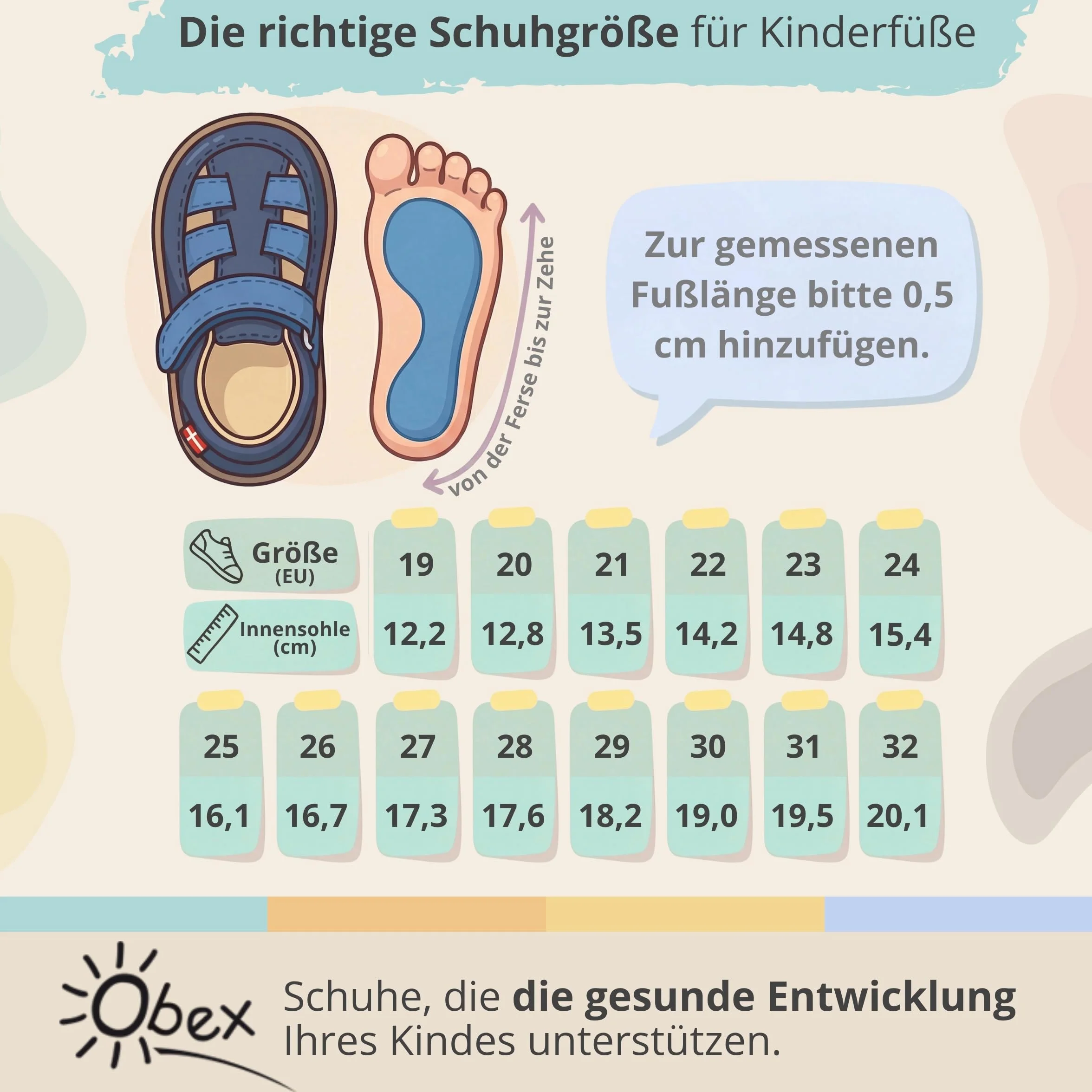 Obex Kapcie dziecięce dla chłopców i dziewczynek, skórzane, antypoślizgowe pantofle, miękkie, do nauki chodzenia, dla małych dzieci, do przedszkola EU 19-32