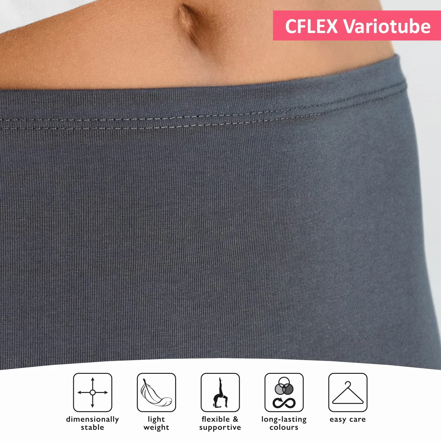 CFLEX Variotube damska spódnica na nerki z bawełny
