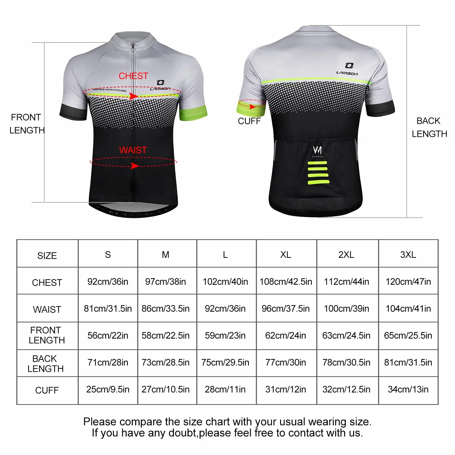 LAMEDA Koszulka rowerowa męska z krótkim rękawem oddychająca odzież sportowa lato