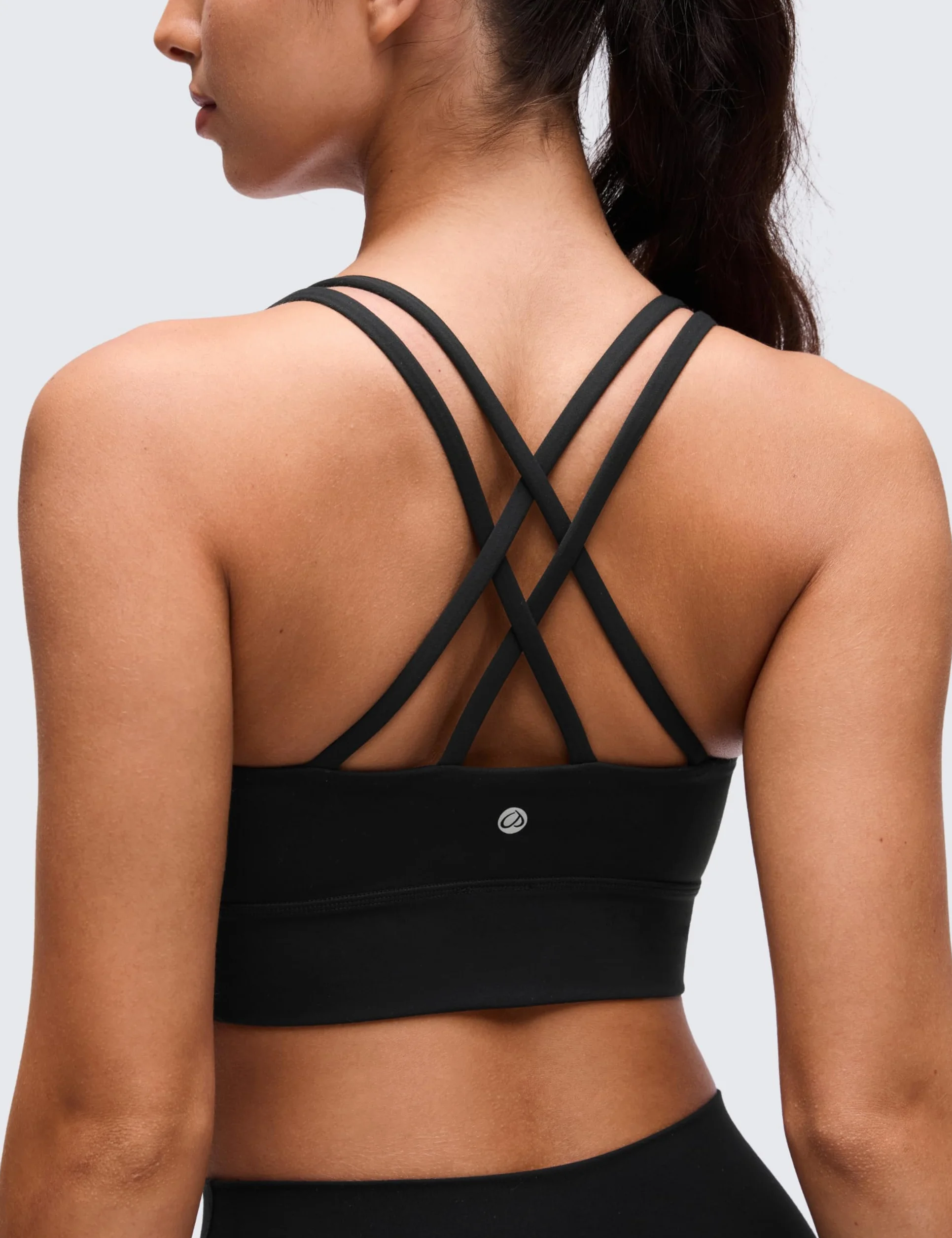 CRZ YOGA Biustonosz sportowy Butterluxe Strappy Longline Softness Mold Womens