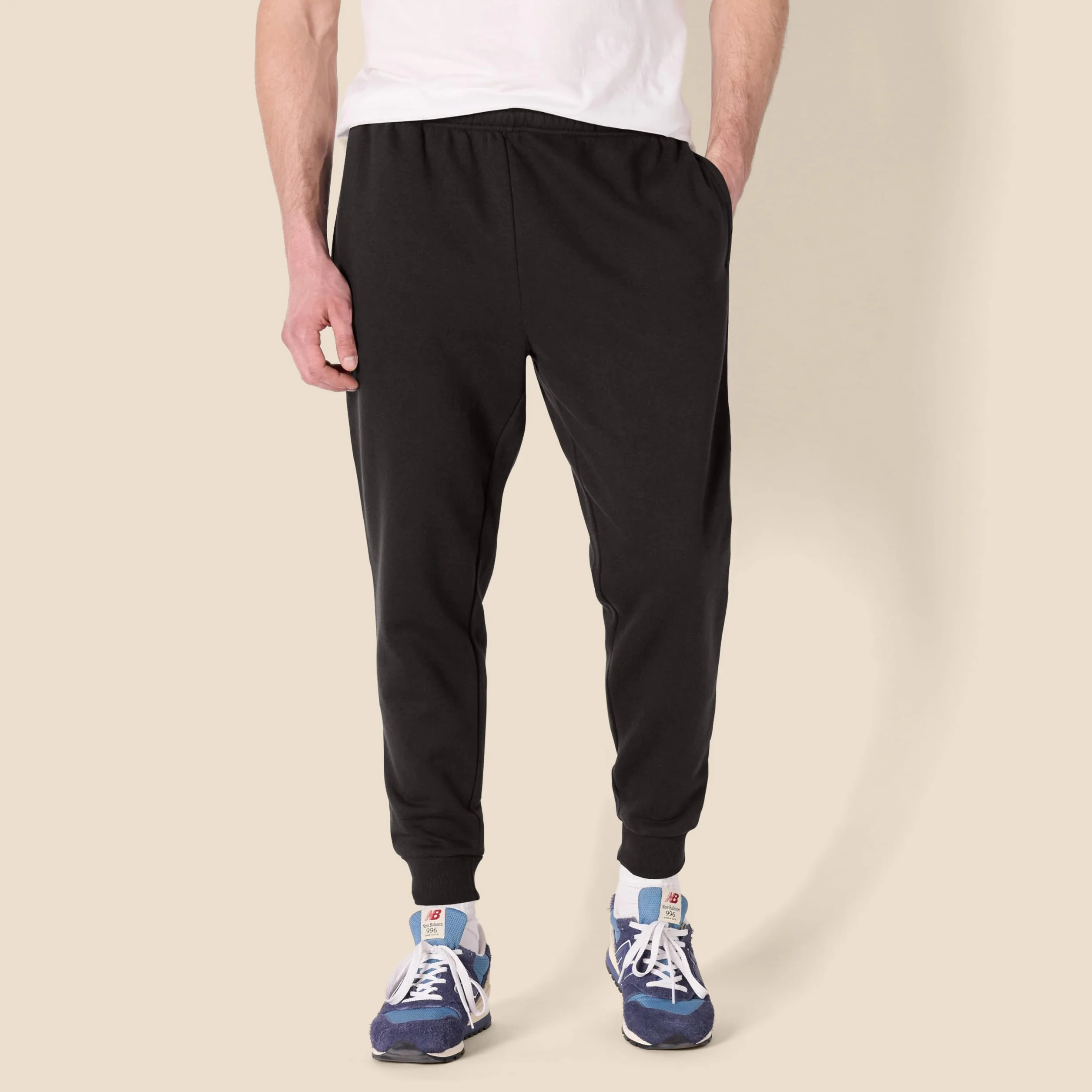 Amazon Essentials Mężczyźni Polarowe spodnie joggery
