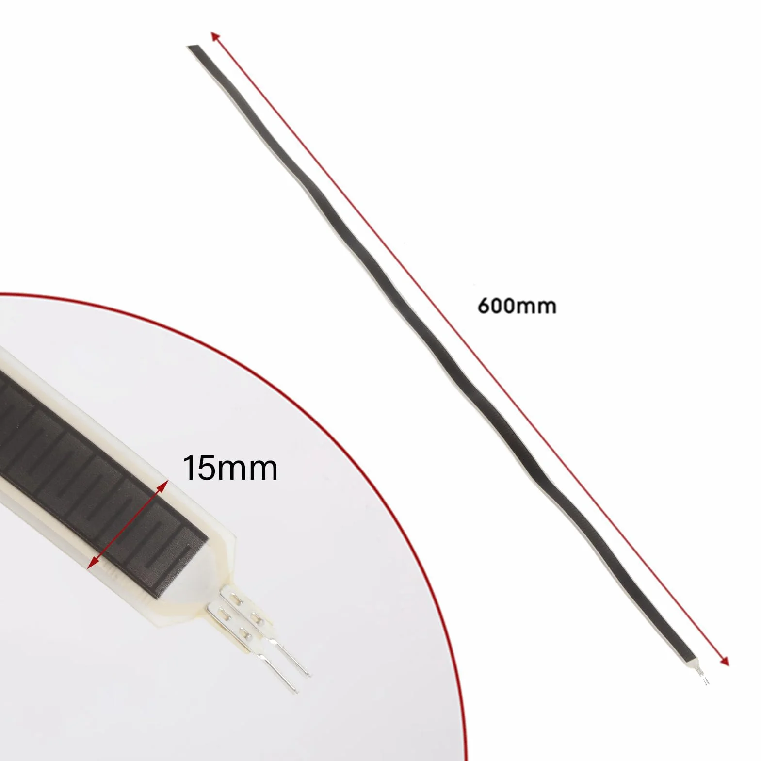 Czujnik Ciśnienia SF15-600 Ultracienki i Elastyczny Czujnik Siły o Rezystancji 10 Kg do Inteligentnego Domu, z szybką reakcją i Bardzo Czułym Wykrywaniem