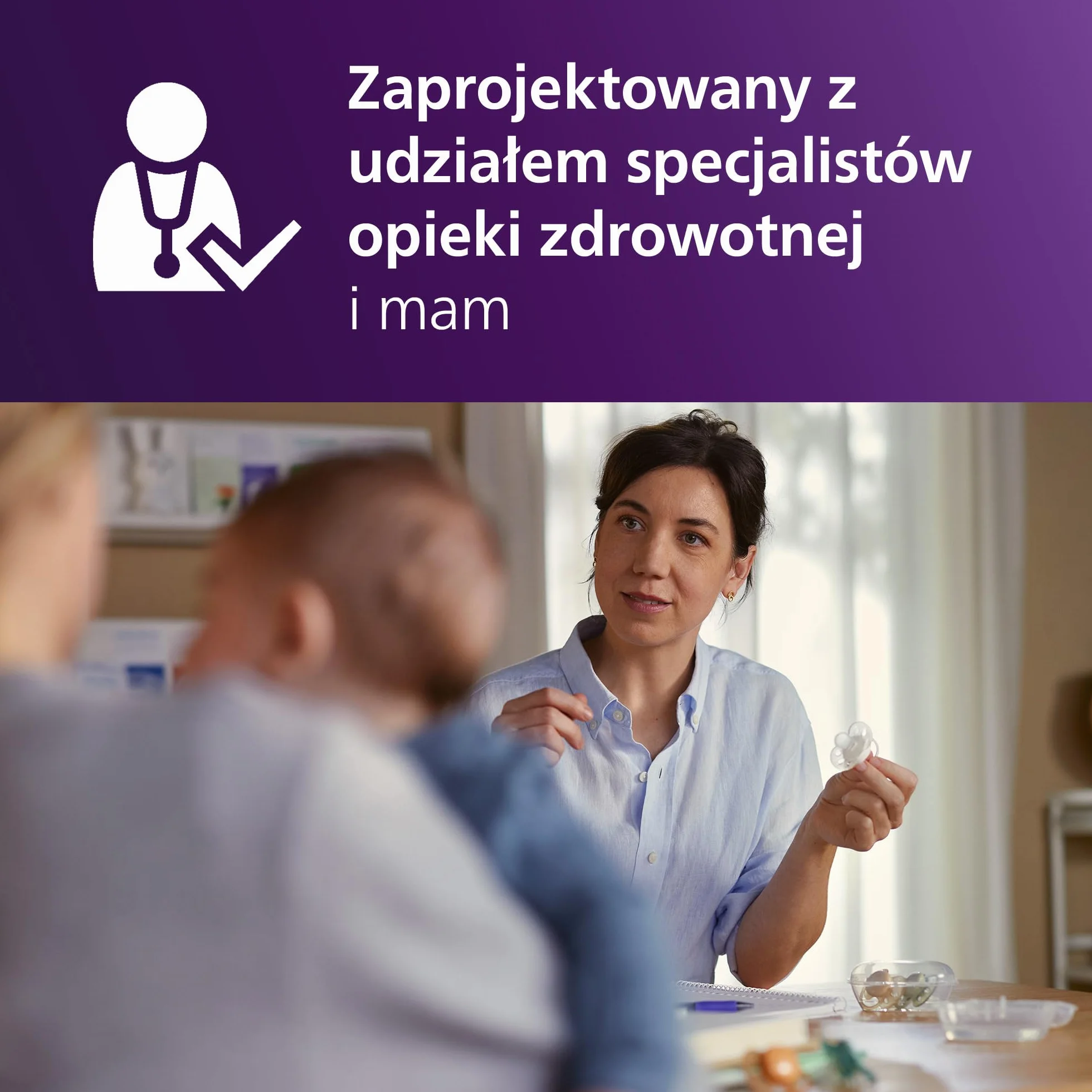 Philips Avent Ultra Soft Smoczki — ortodontyczny smoczek dla dzieci w wieku 0–6 miesięcy, elastyczna osłonka, symetryczna silikonowa końcówka, bez BPA, 2 etui do sterylizacji, 4 sztuki, SCF091/50