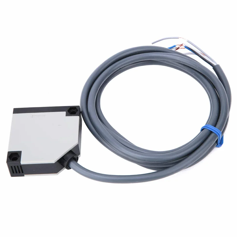 E3JK-DS30M1 IP65 300mm Czujniki zbliżeniowe na podczerwień, obudowa ABS Rozproszony przełącznik fotoelektryczny (DC12-24V)