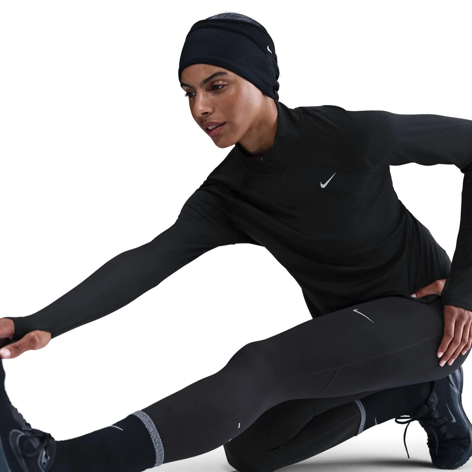 NIKE W Nk Df Tempo Hr 7/8 Tght - Leginsy Kobiety
